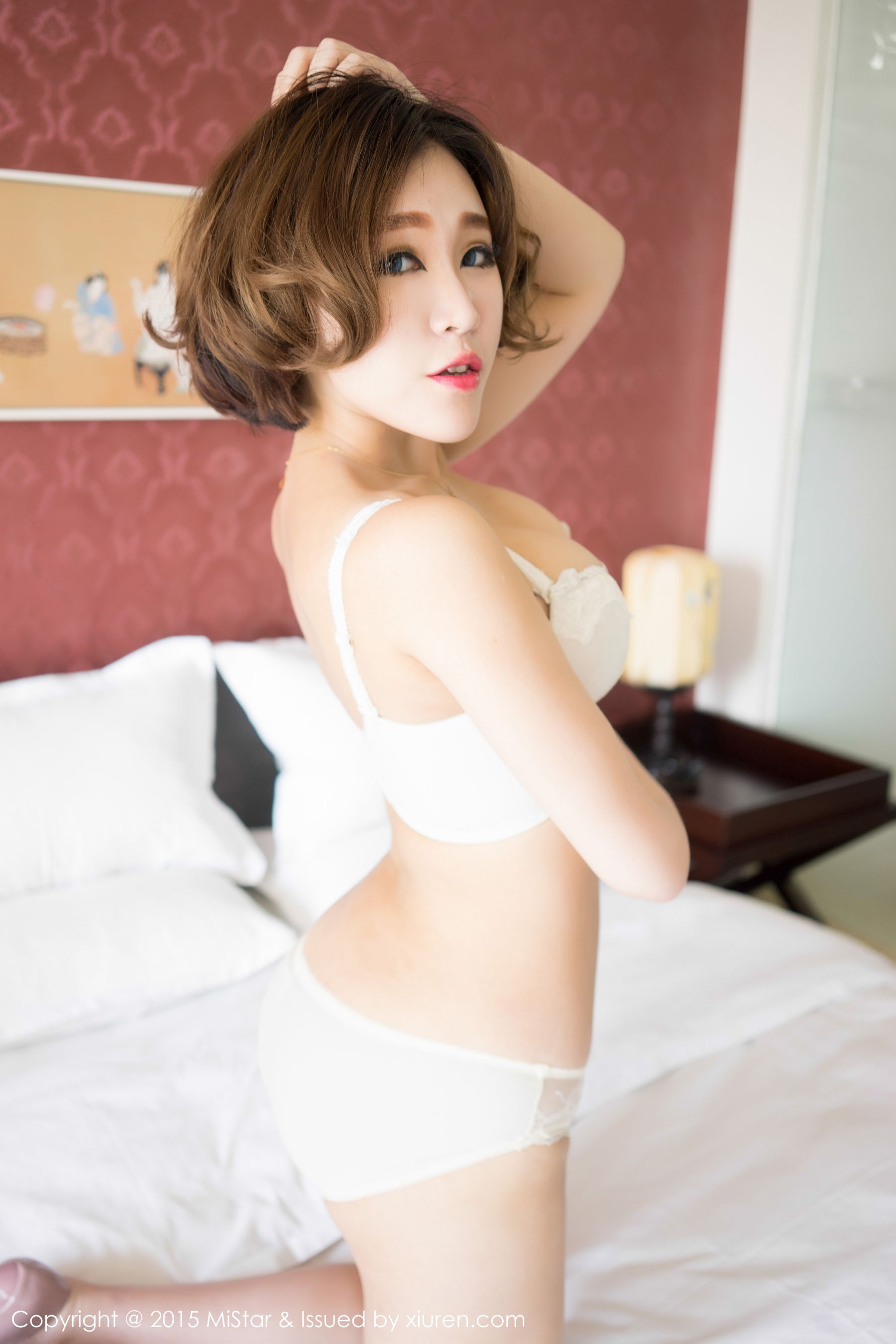 Zhao Huanyan Jessica The Passionate Short Hair Girl Meiyan Society Mistar Vol.022