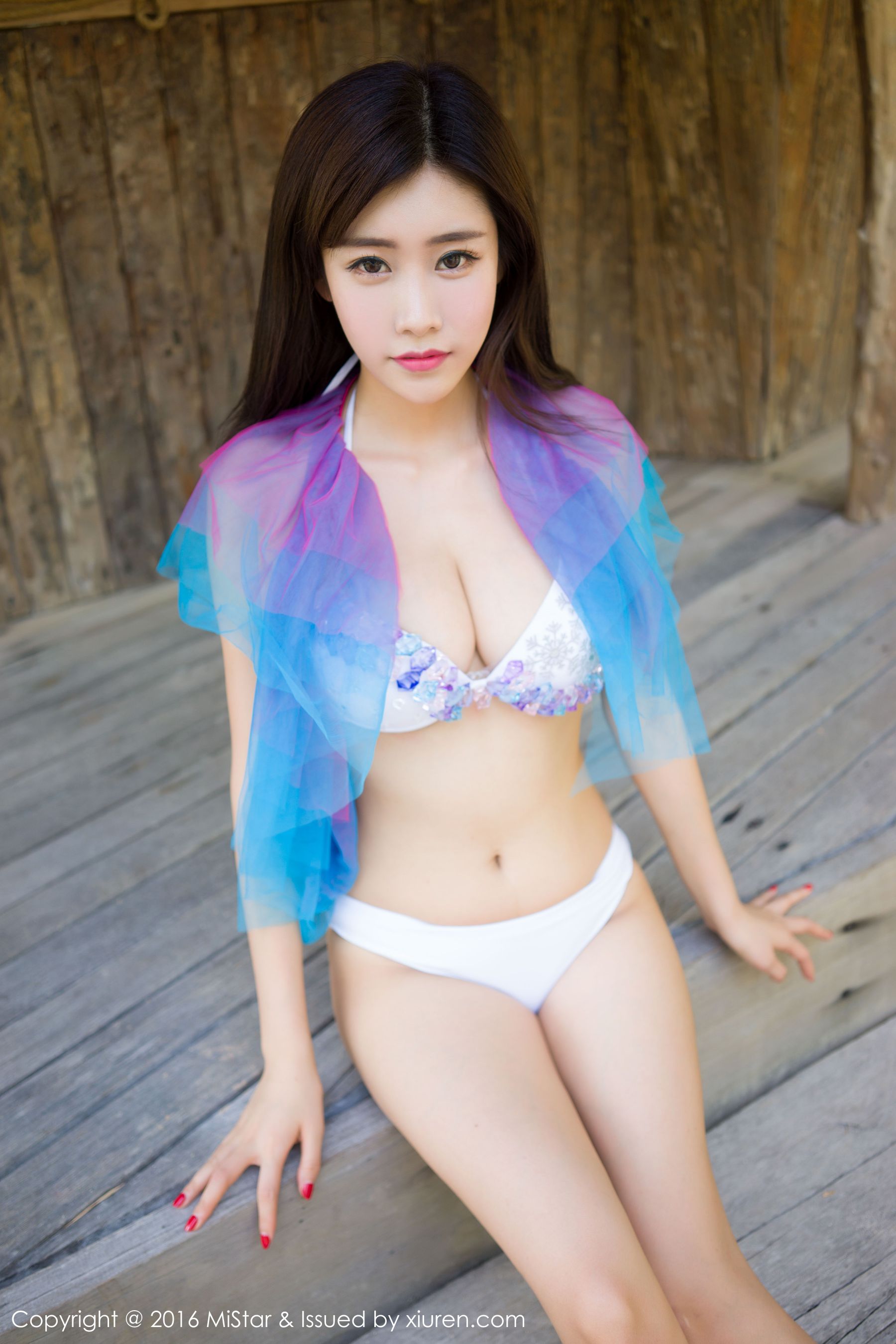 Cheng Xiaoyan's Langkawei Travel 2 set of sexy underwear Meiyan Society Mistar Vol.078