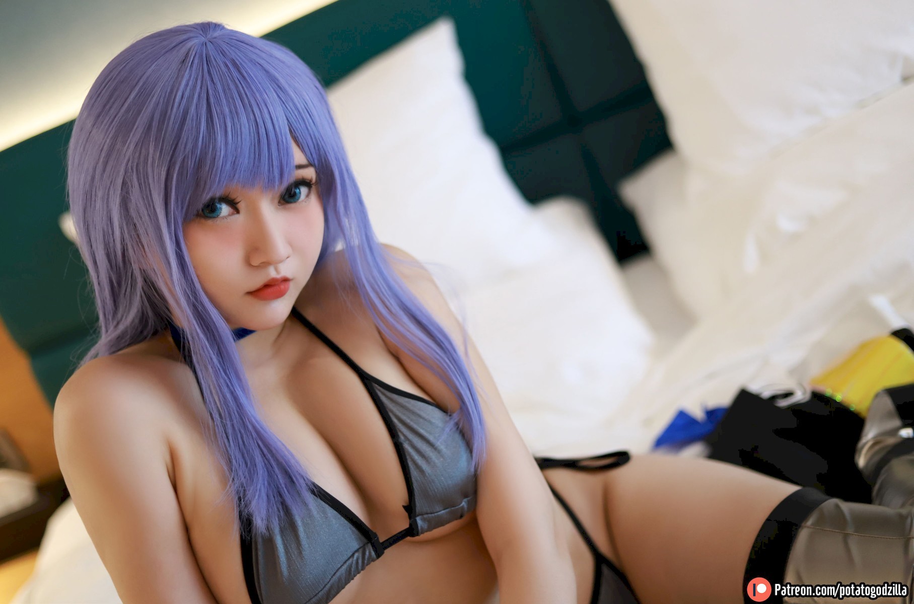 Potato Godzilla Cosplay Swimsuit Melt Lilith