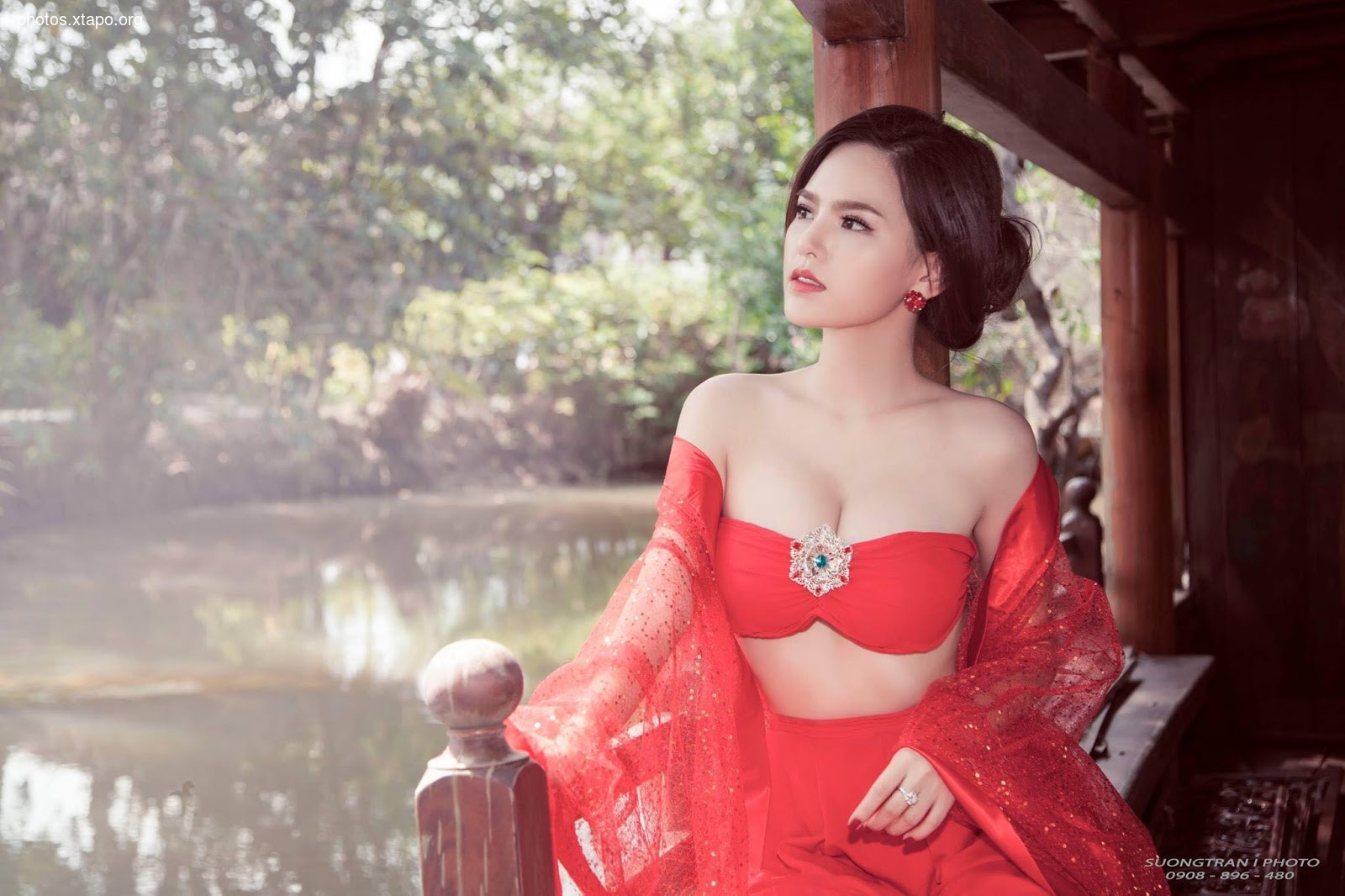 Trang Phi in the concept of Huyen Tran princess