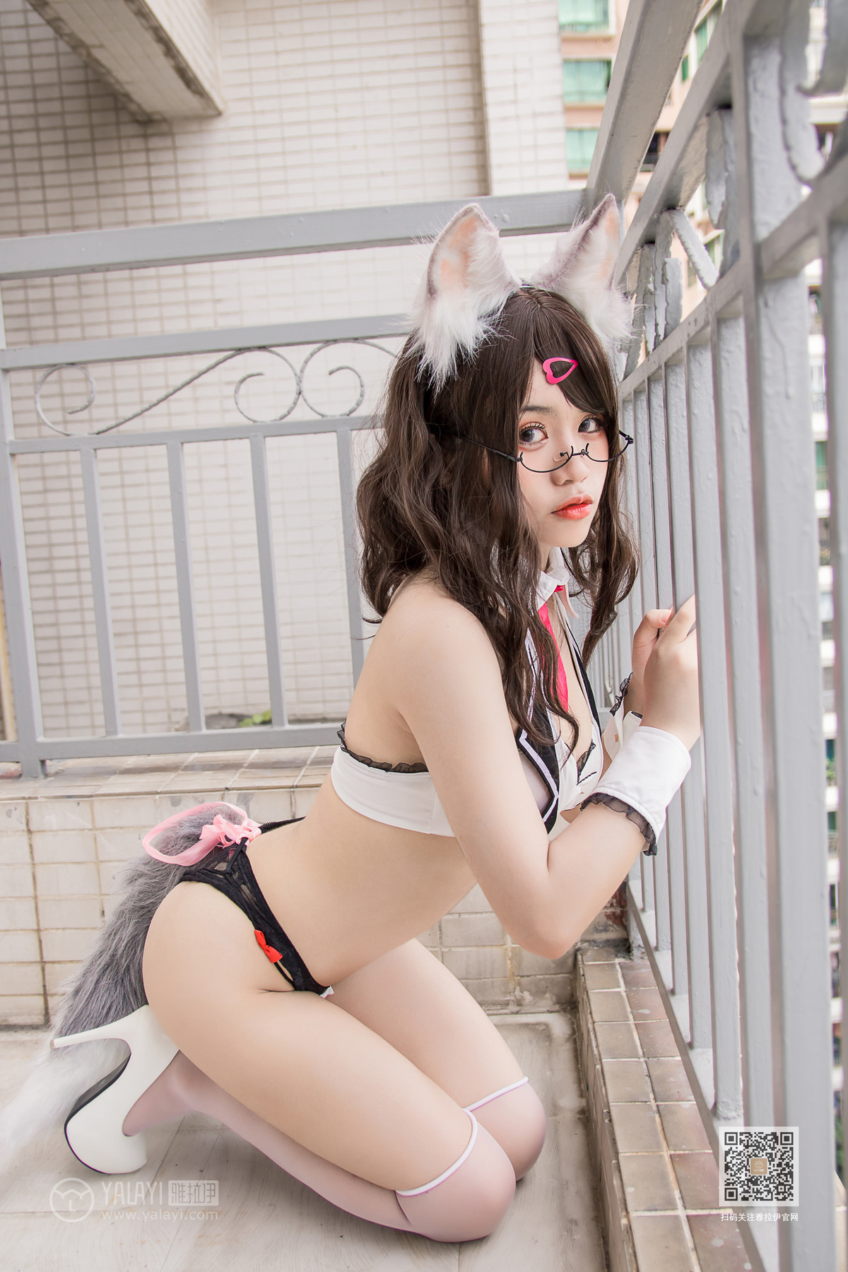 Cosplay Yixiaofangqin fox ear underwear