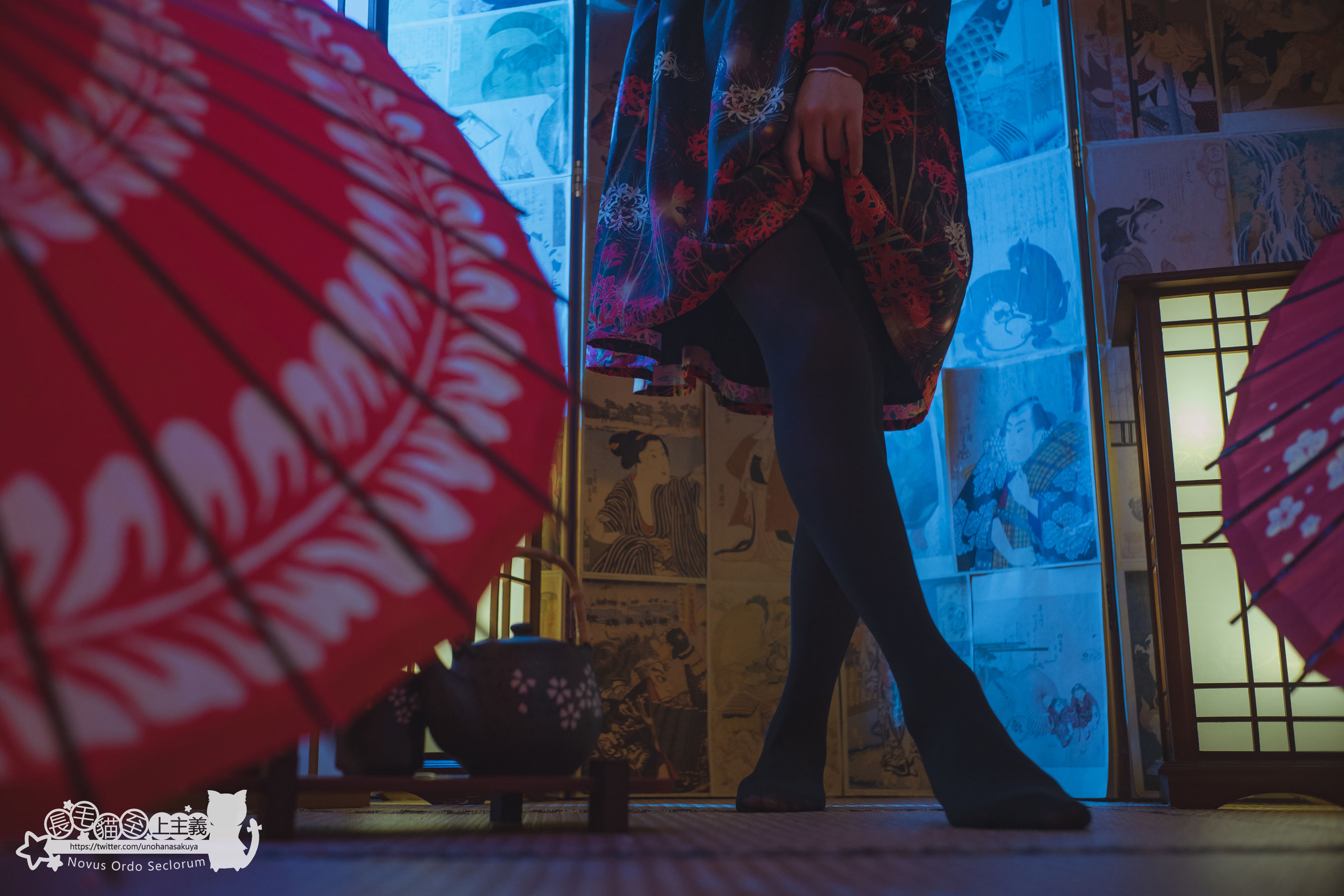 Welfare COS Waiser Kagiki Rin Rin Rin Josei -On the night when cluster amaryllis blooms