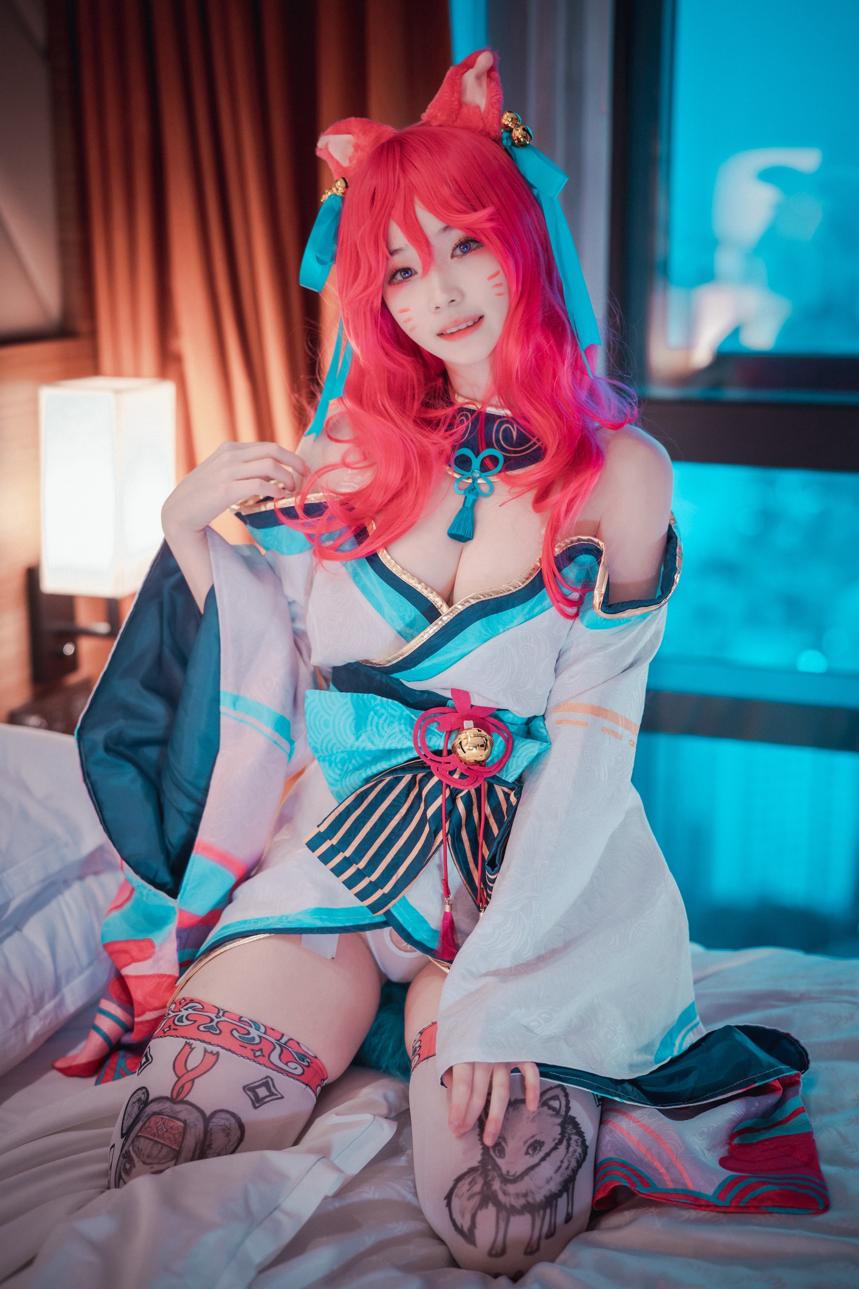 DJAWA Photo – Bambi (밤비) : “Spirit Blossom Ahri (League of Legends)” 145P