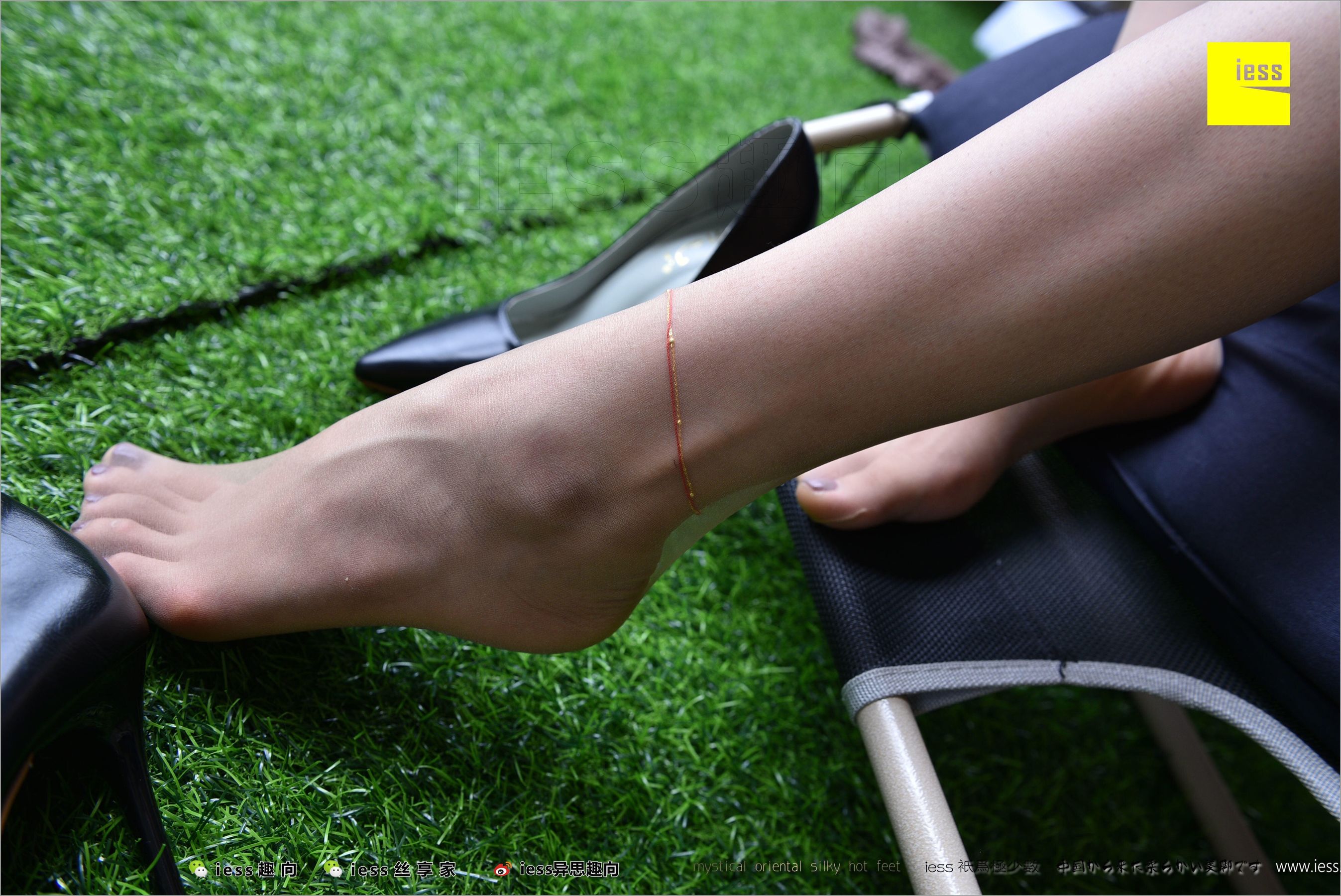 Huahua's Middle Stockings-The Beauty of Unpopular Different Thoughts to IESS Silk Foot Bento 214