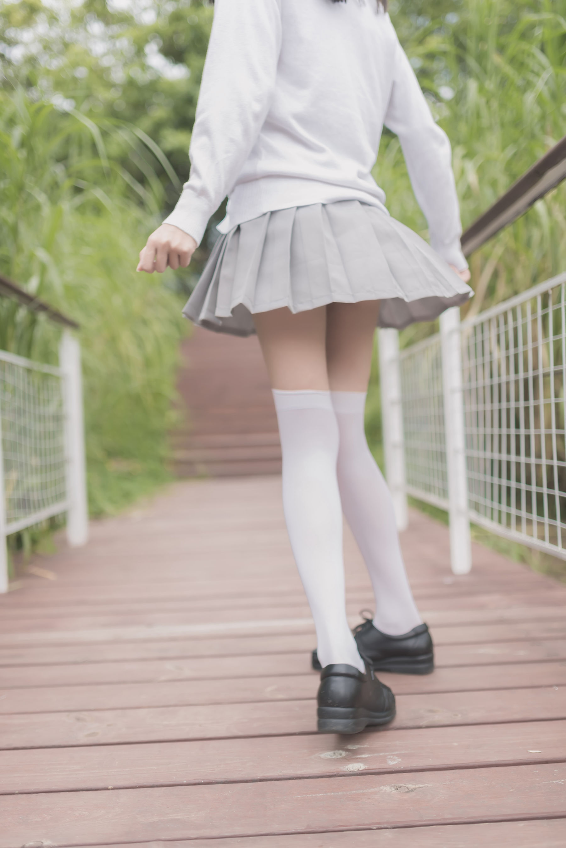 Field of Wind No.144 JK girls outdoor extreme temptation