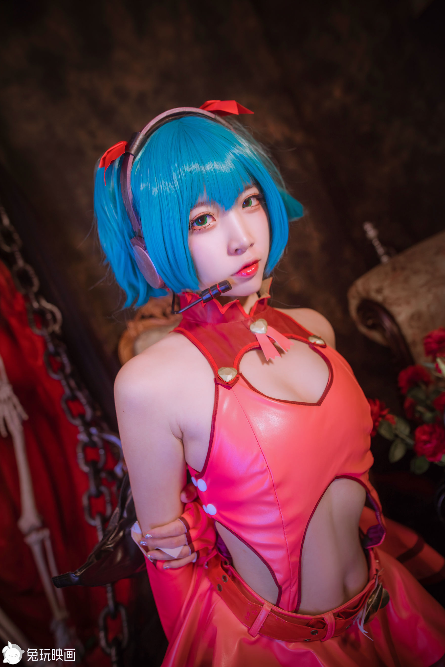 Rabbit Playing Paintings -Chong Little Demon