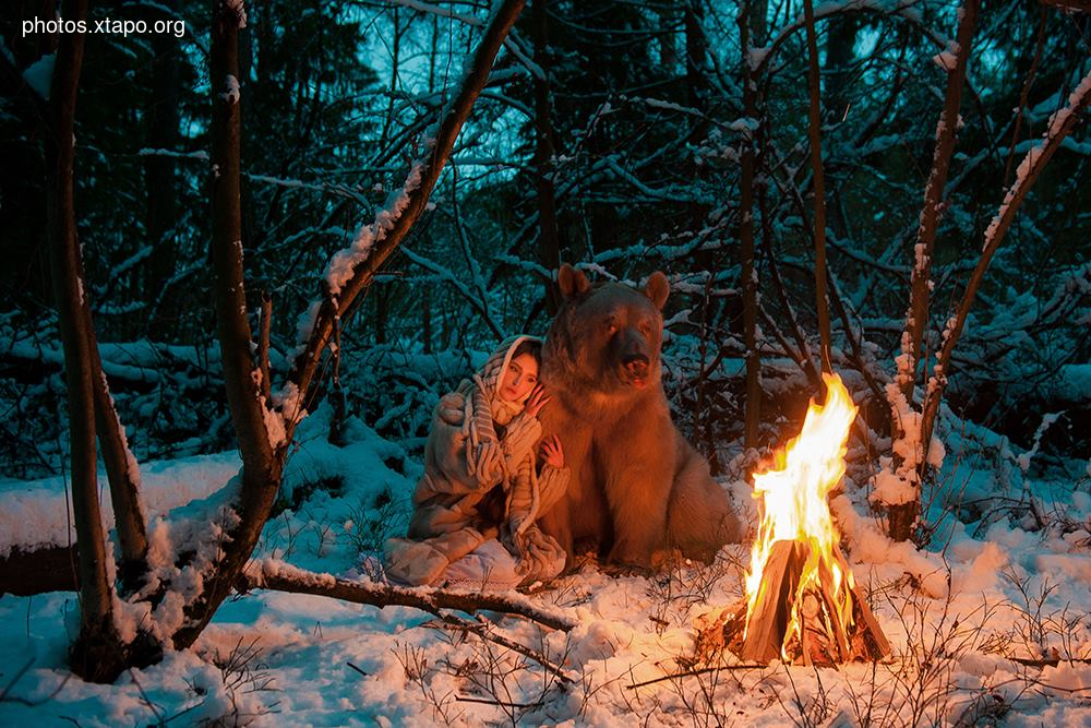 Russia nature, forest and animals by Olga Barantseva