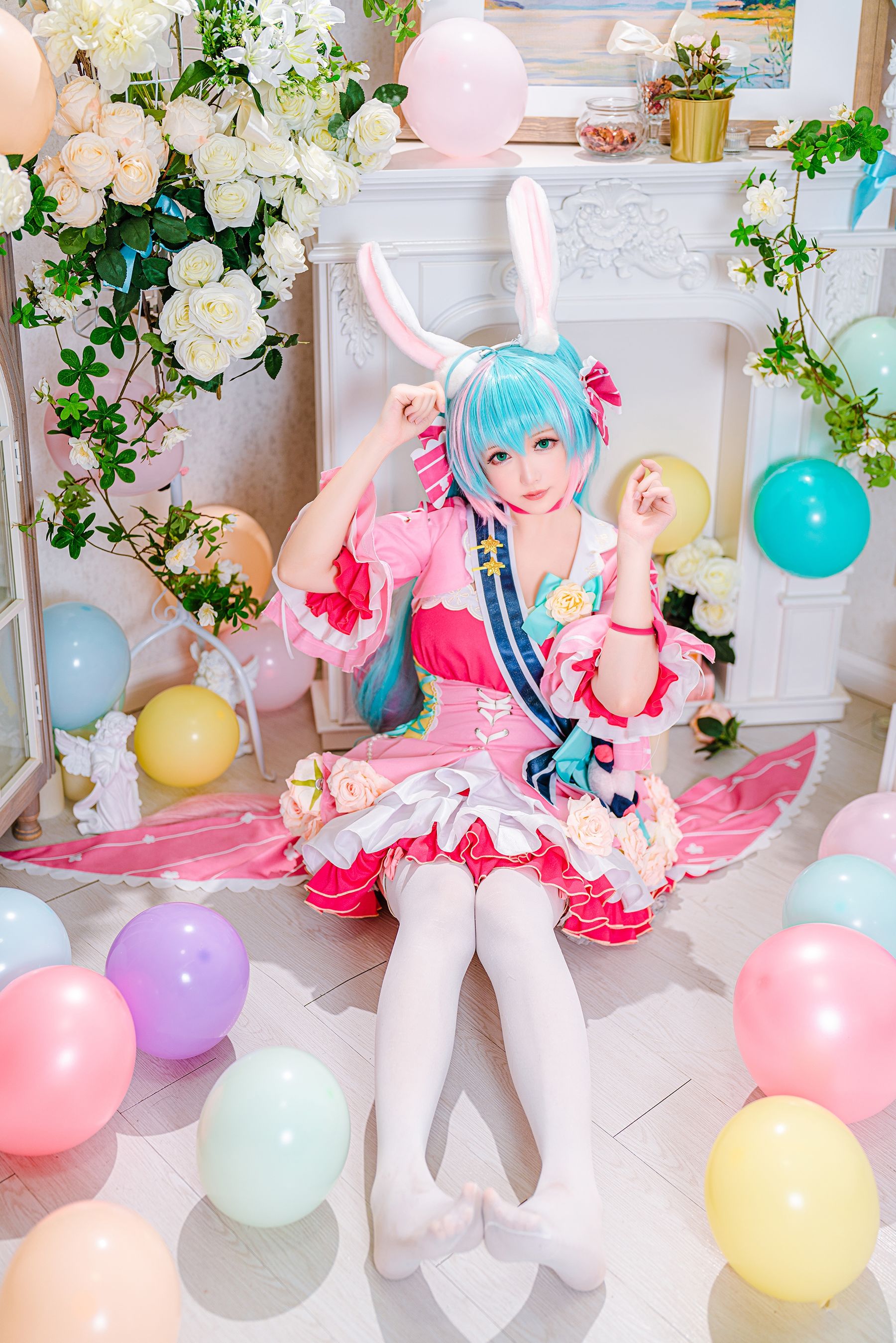 Welfare COS Miss Coser Sister Star Zhi Zhi Zhi -Valentine's Day Dream set group