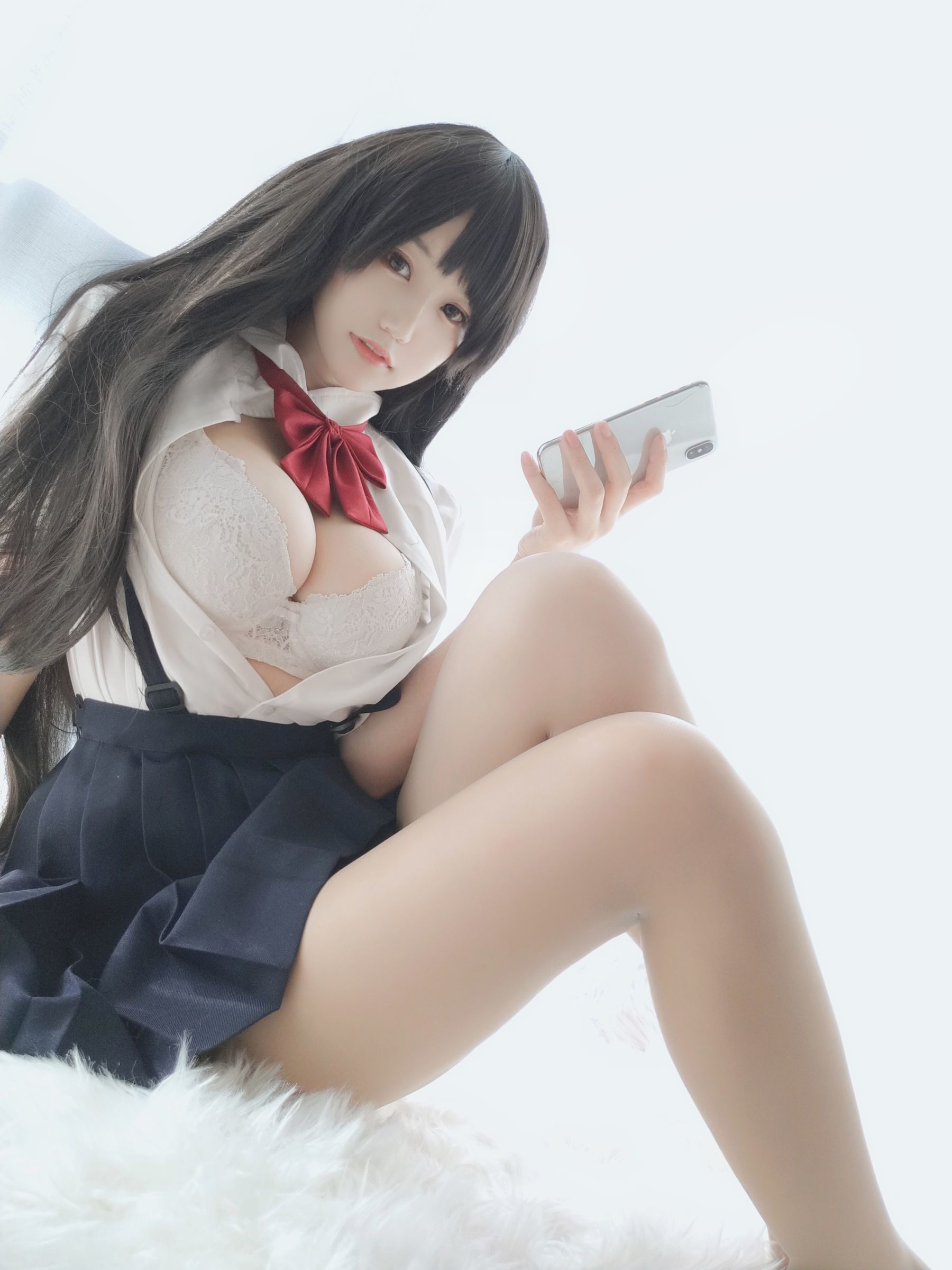 Internet celebrity coser Anime blogger Okakura Qian Dai W -Common sense of confession