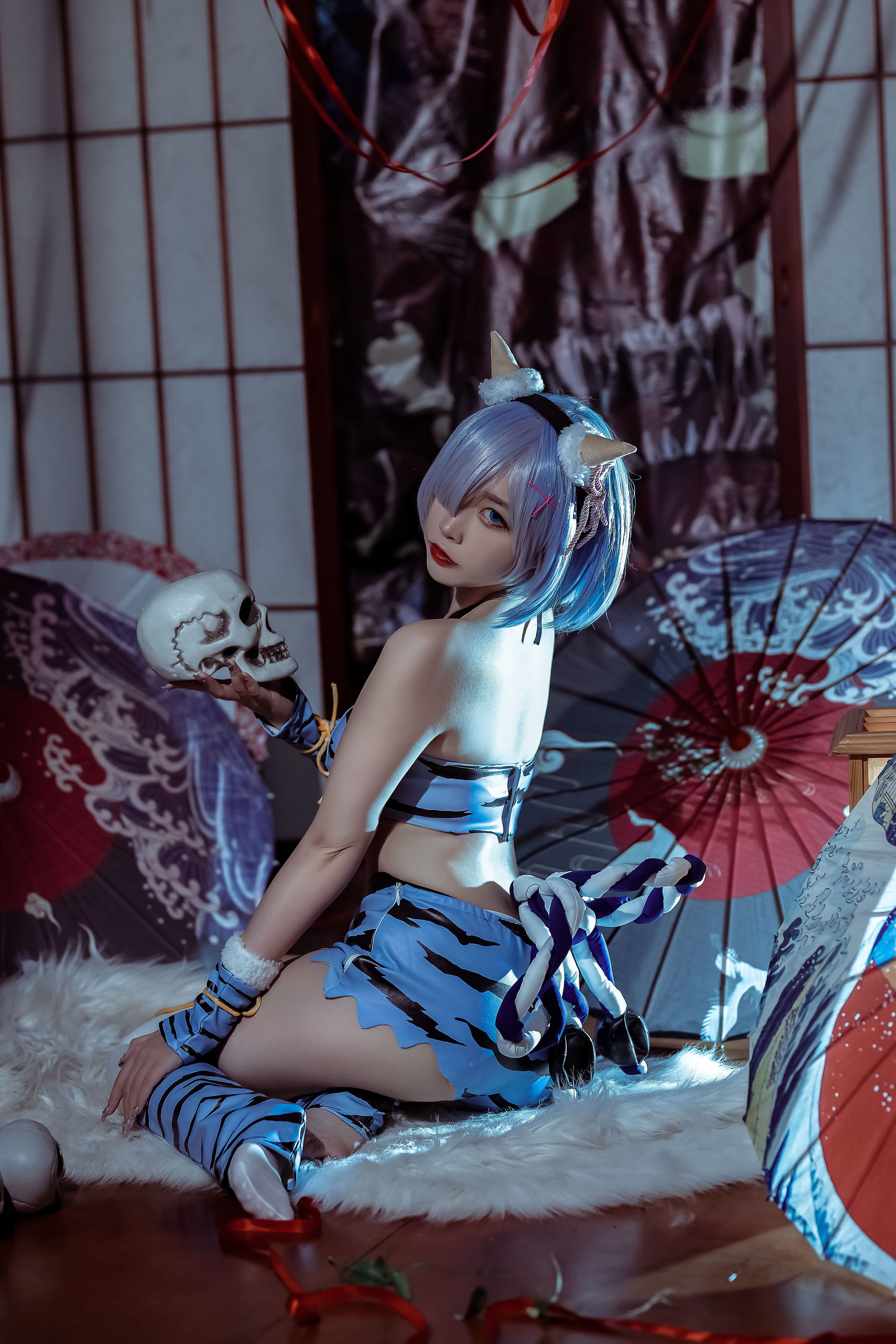 Net Red Coser Photo Popular COSER Erzuo Nisa -Rim Summer Ghost Clothing