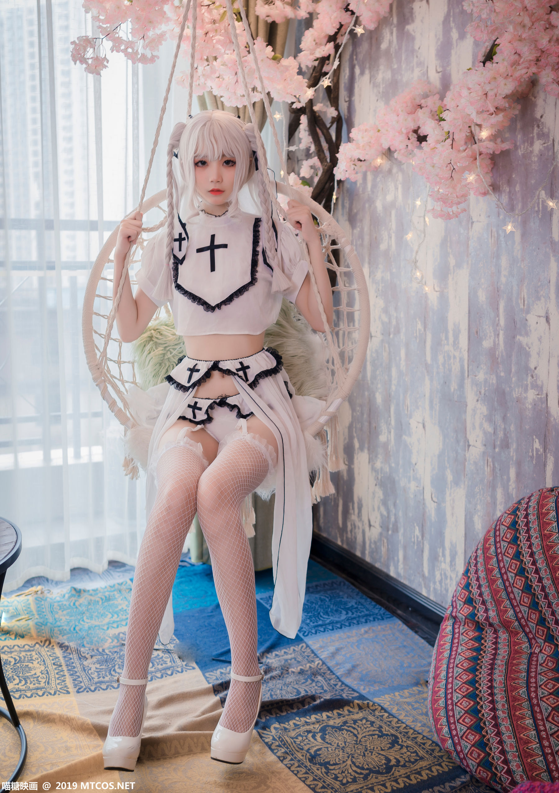 Meow Sugar Scales VOL.035 Five Hundred Ghosts High Heel Ledu.com socks