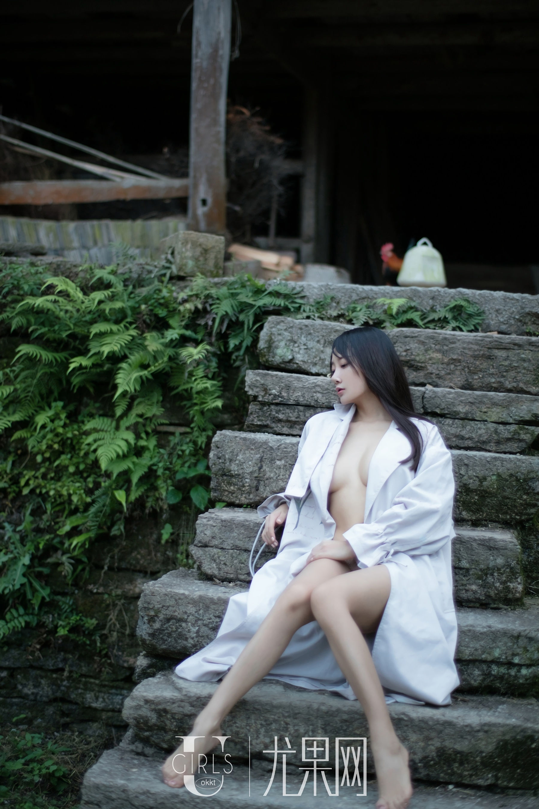 He Jiaying's Elf in the Mountains Youguo Ugirls U318