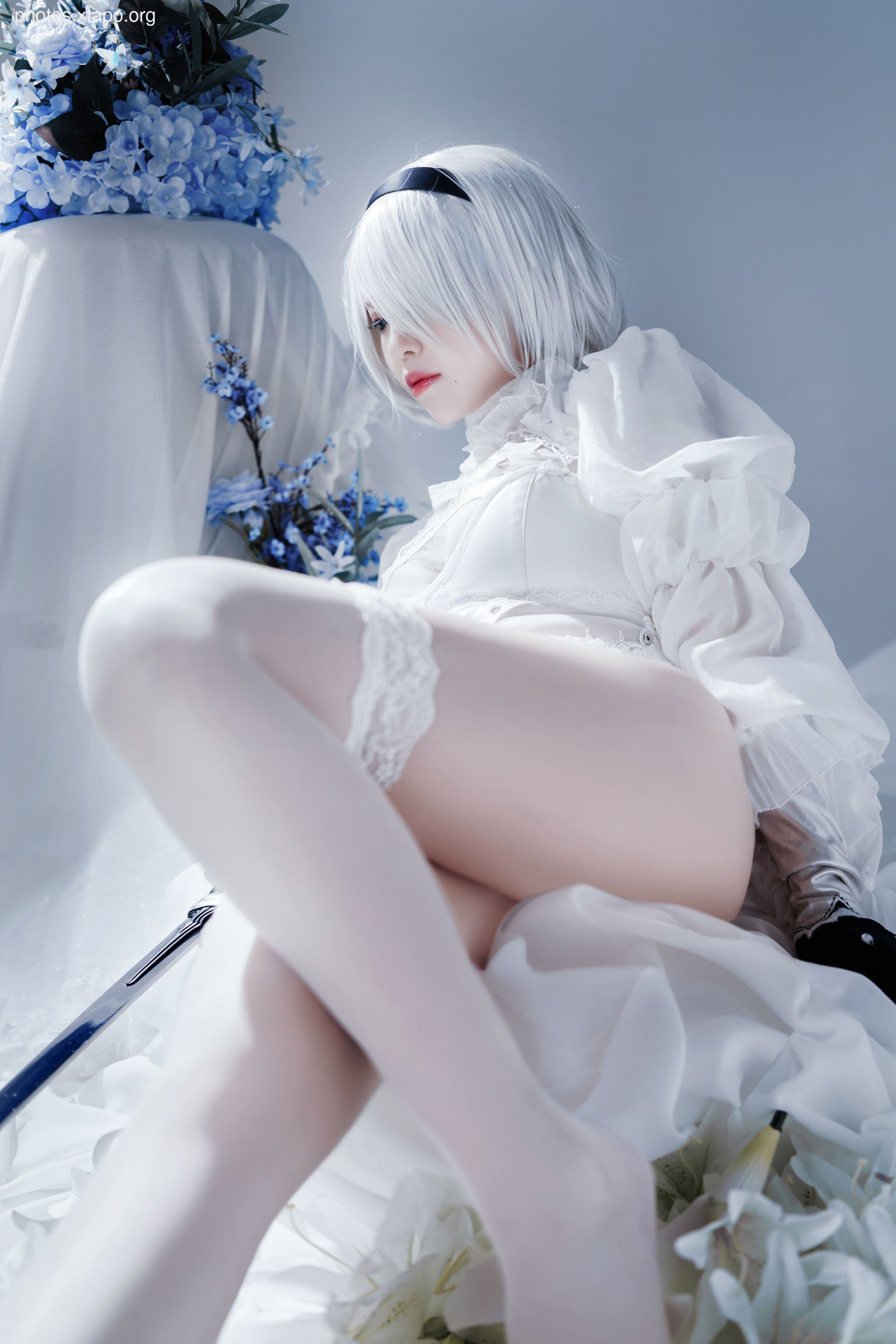 Half Half -Automata ハ ル ハ No. 2 B -type white dress 51P -91MB