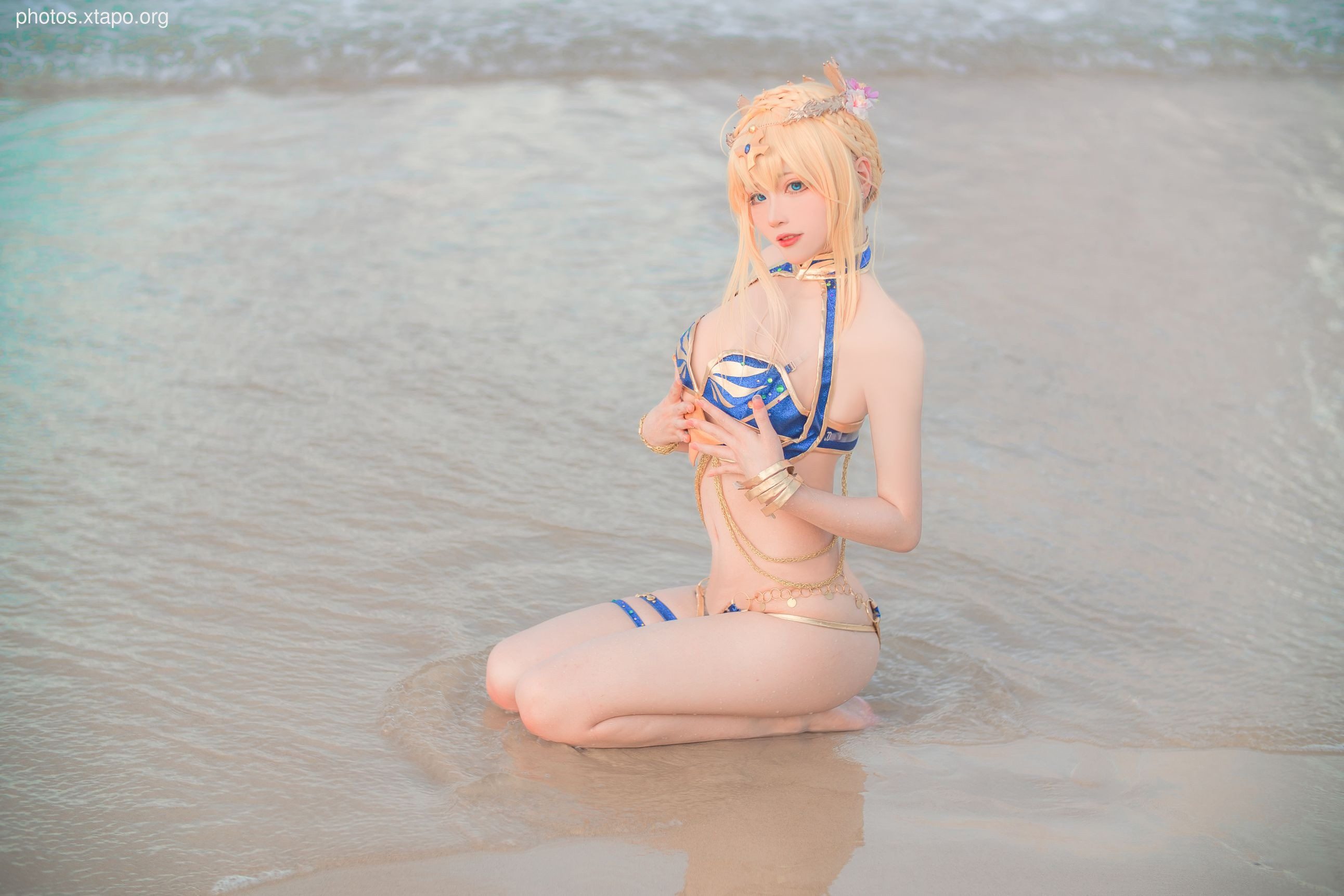 NO.029 White Gun Swimsuit 48P-257MB