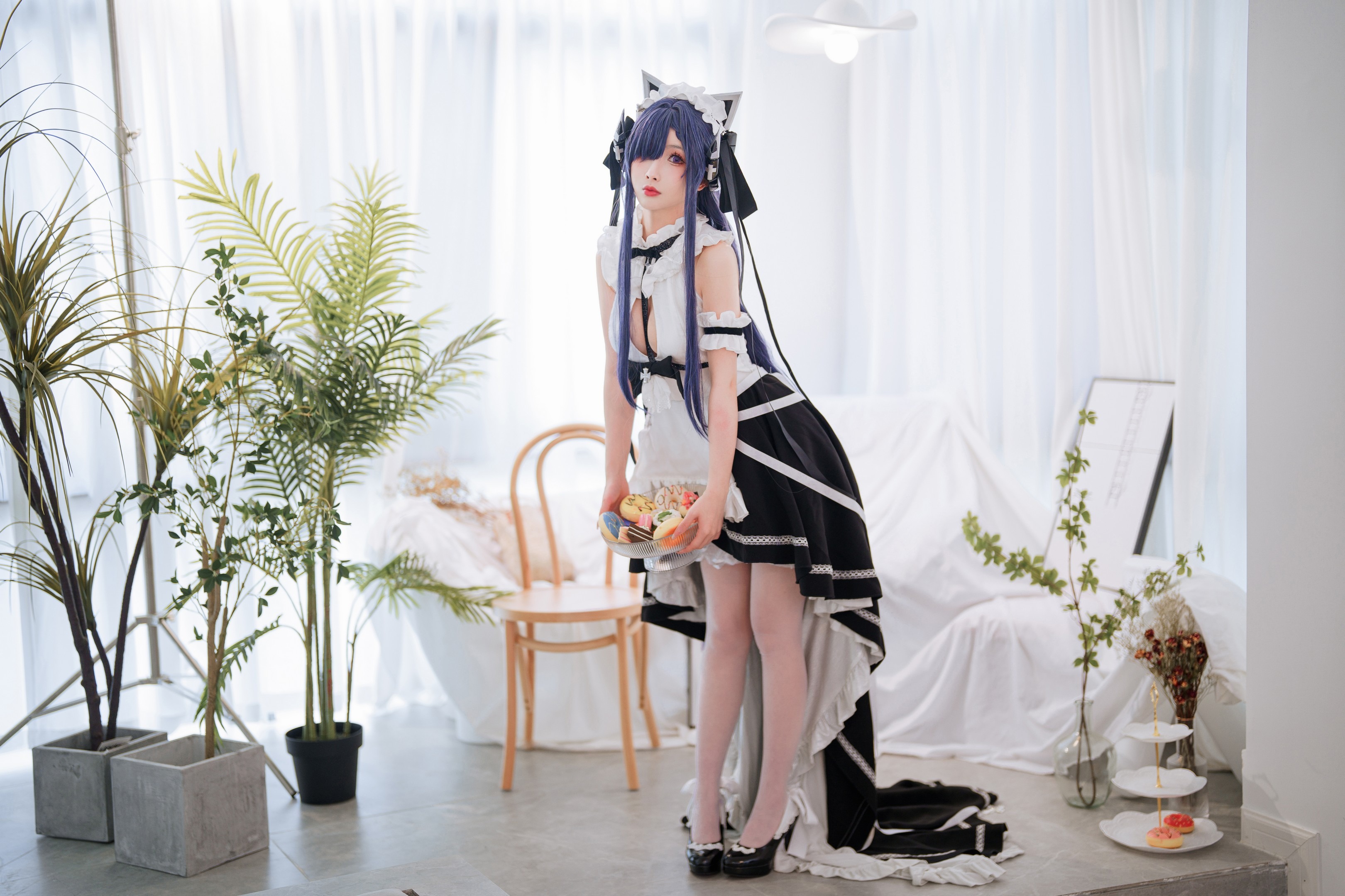 COS Welfare riooko Liangliangzi (roukorerezi) – August Maid Costume