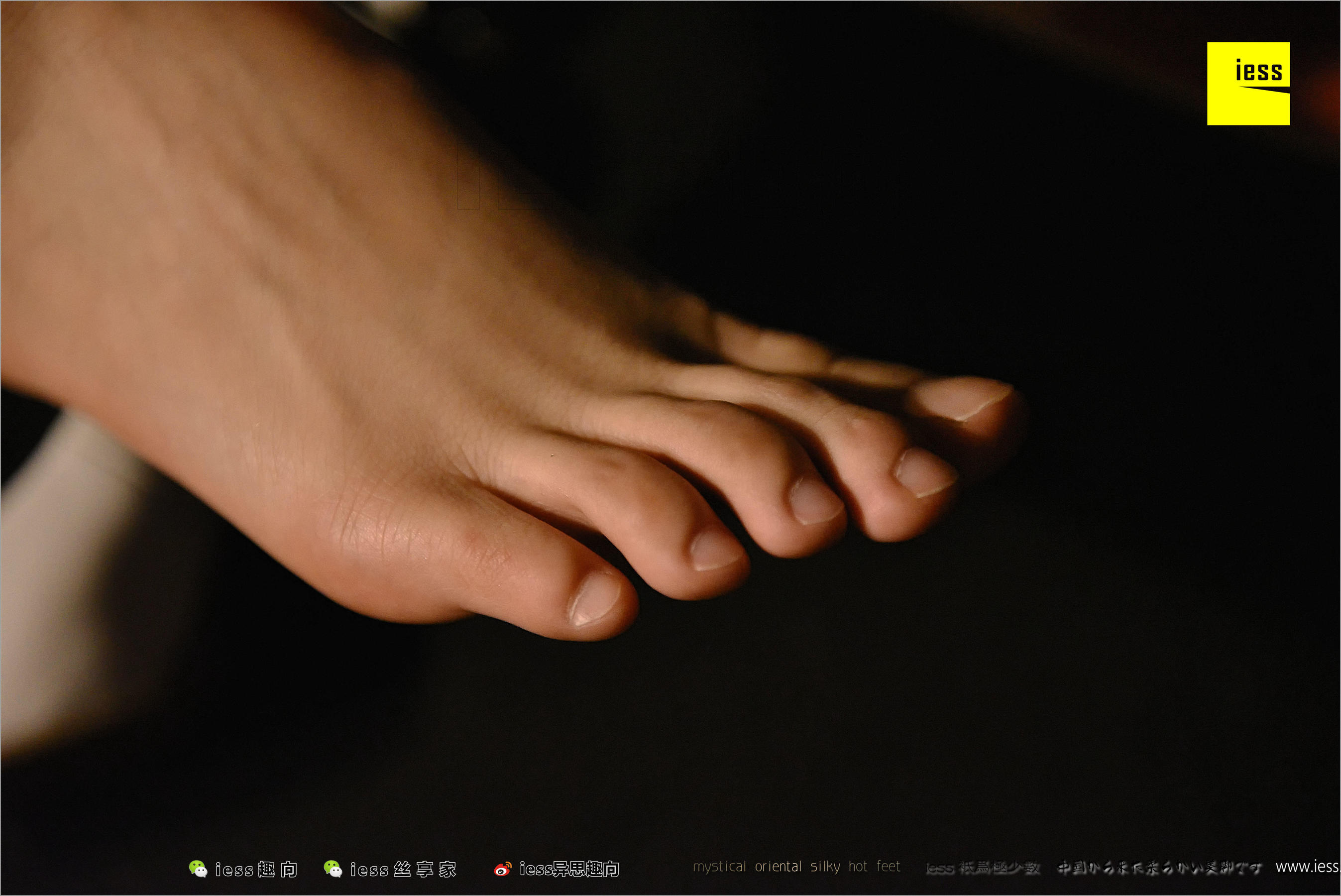 Julia Junjun Naked Foot Under the Lights Different Thinking to IESS Silk Foot Bento 219
