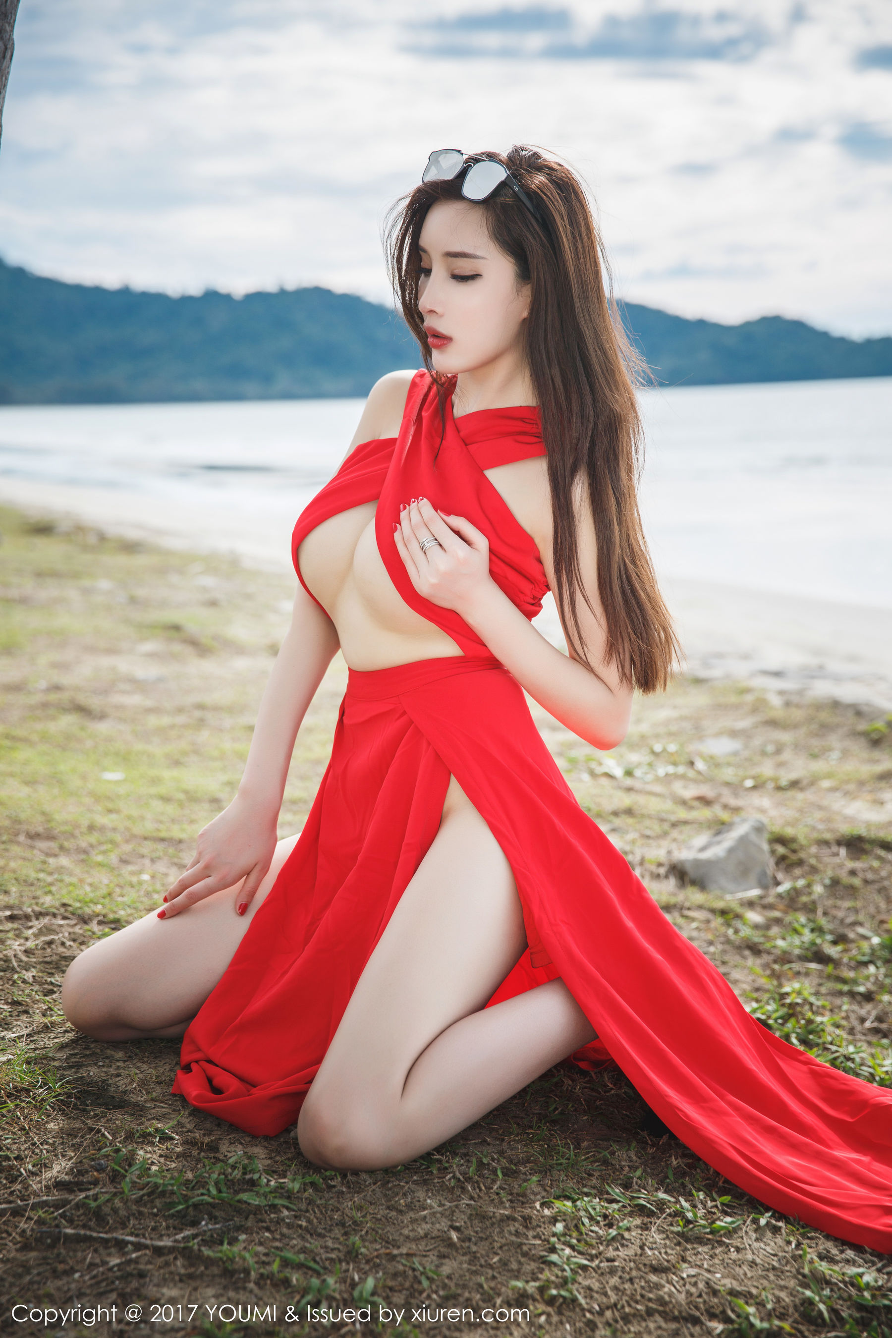 Tu Fei Yuan Dwarf Poor Swimsuit Wet Body and Romantic Long Skirt Series You Mihui Youmi VOL.034