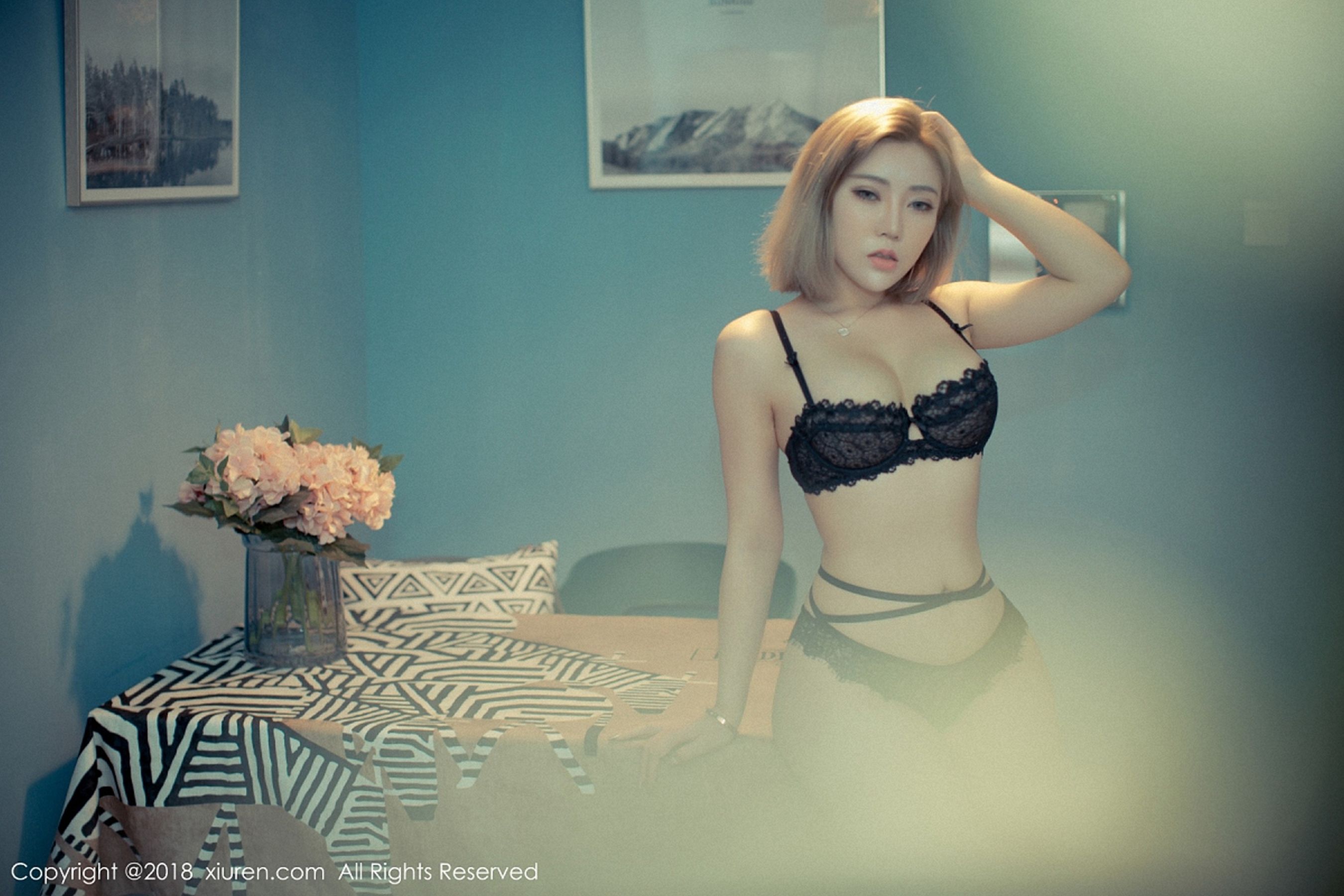 Xiuren No. 1077 Xiaohui icon, Menghan Pharmaceutical Baby model collection