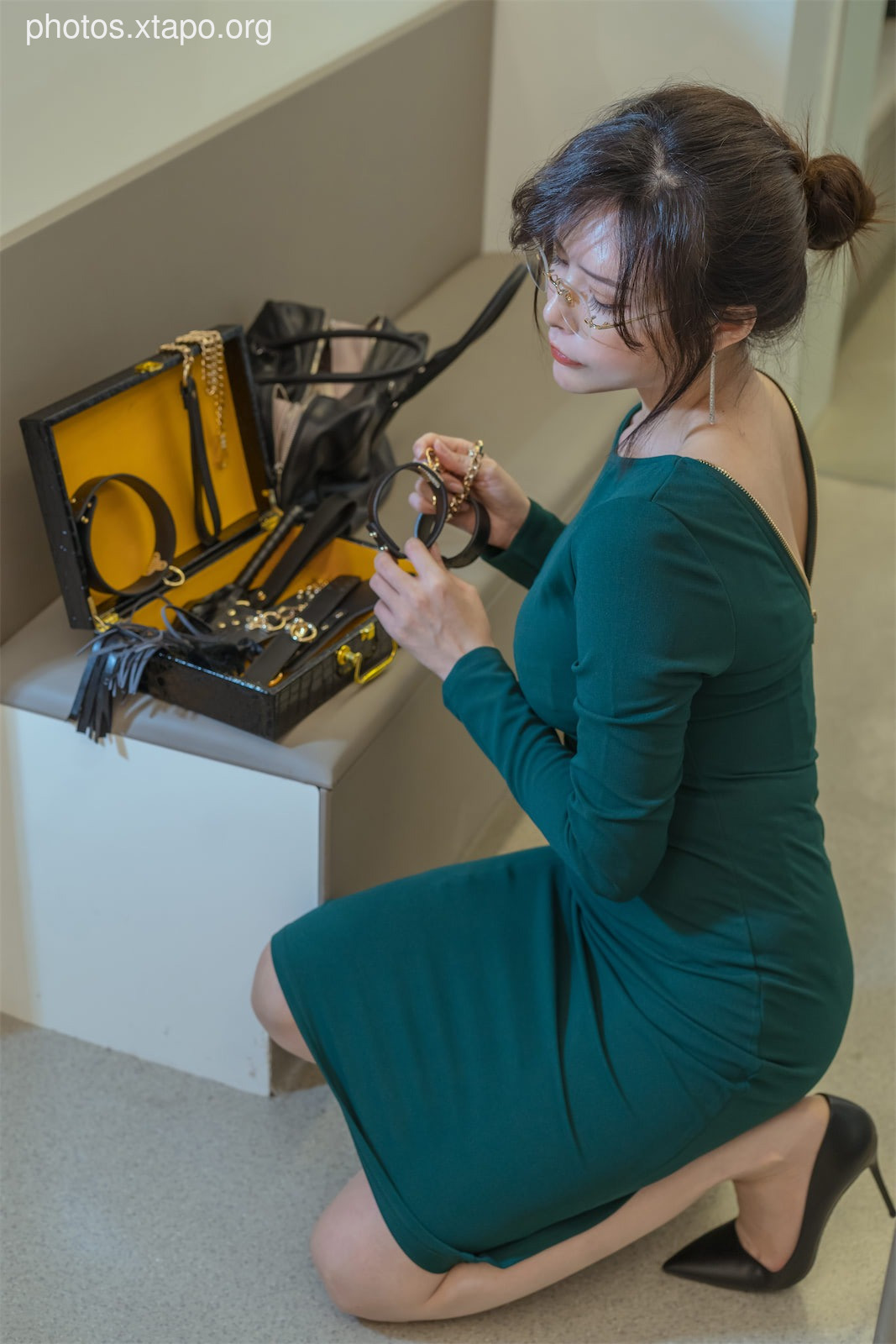 Autumn and Corgi Milk Tao Tao Tram