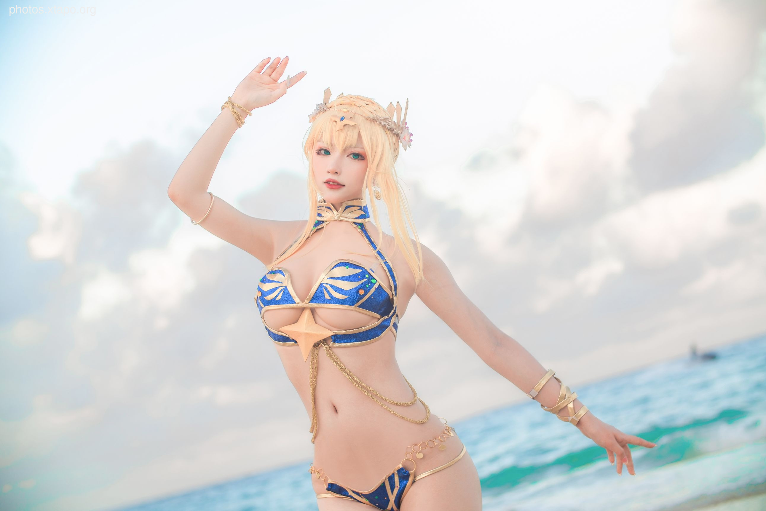 NO.029 White Gun Swimsuit 48P-257MB