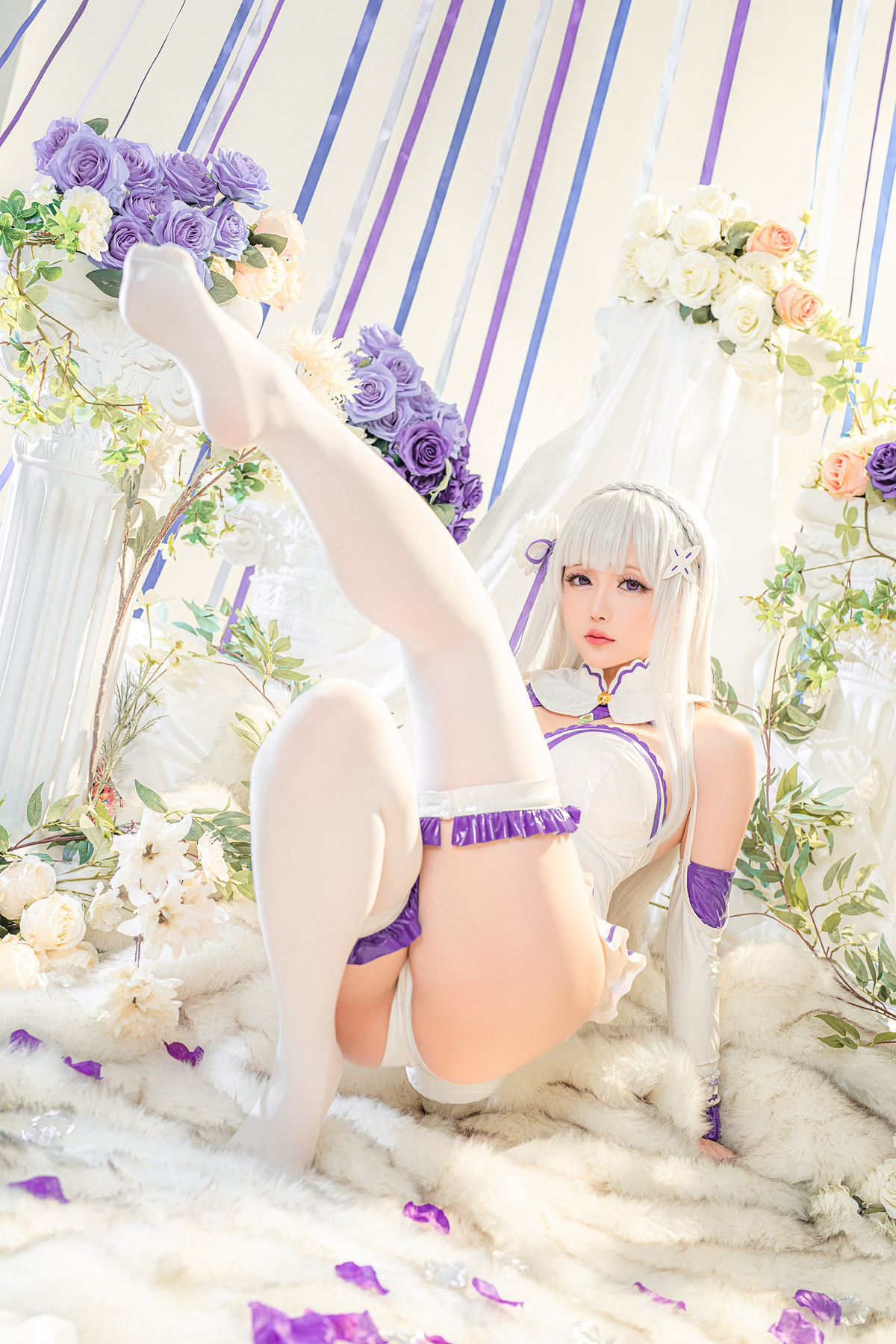 Hoshilily Miss Star Chichi Cosplay Emilia