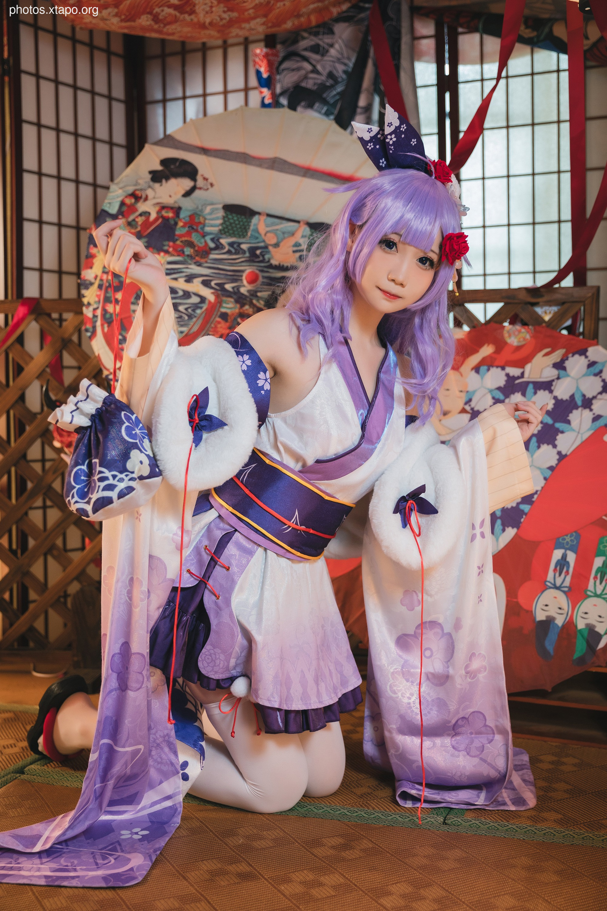 Swing carbon unicorn kimono 30p-124MB