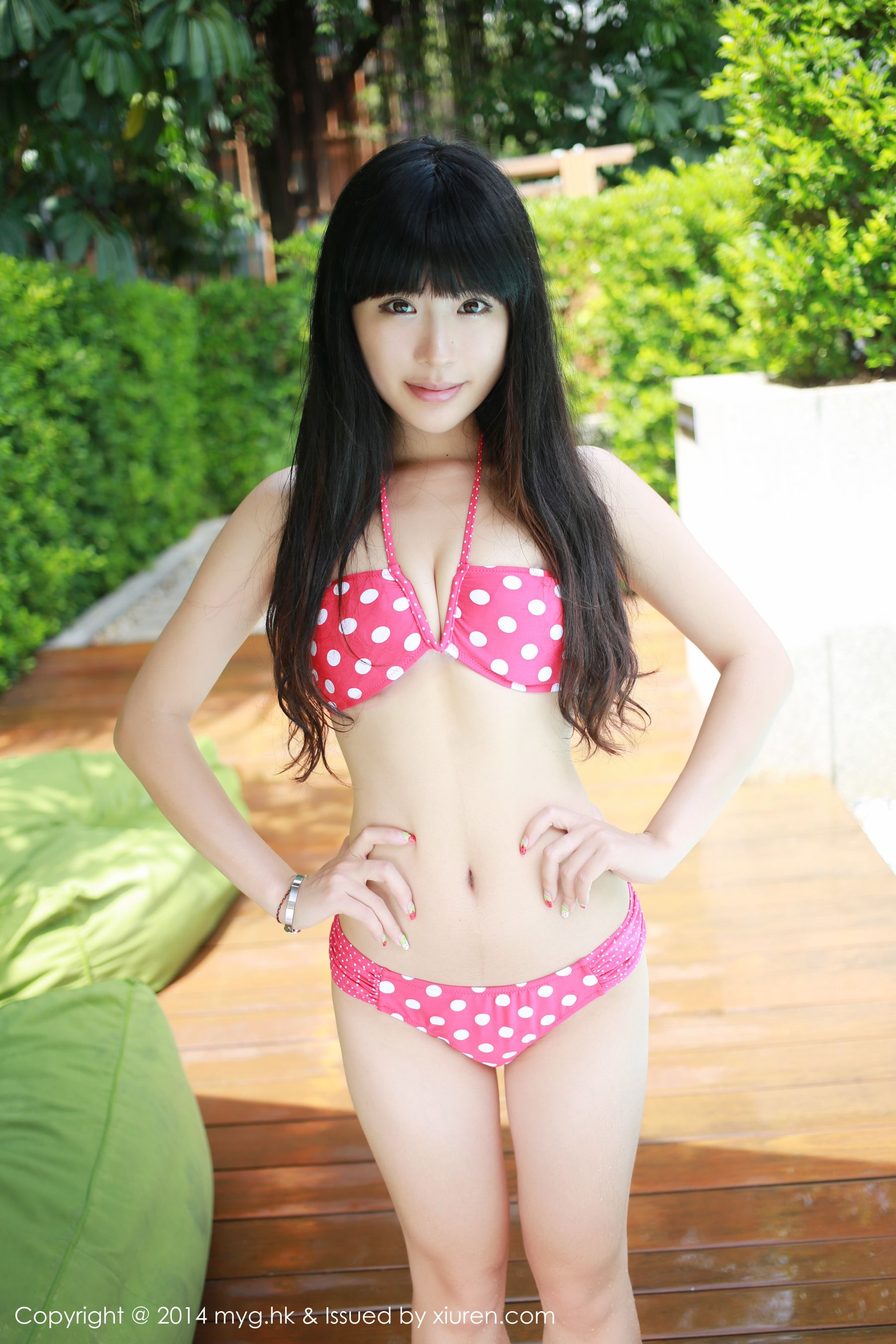 Liu Xueni Verna The First Set of Thailand Travel Miyuan Pavilion Mygirl VOL.019