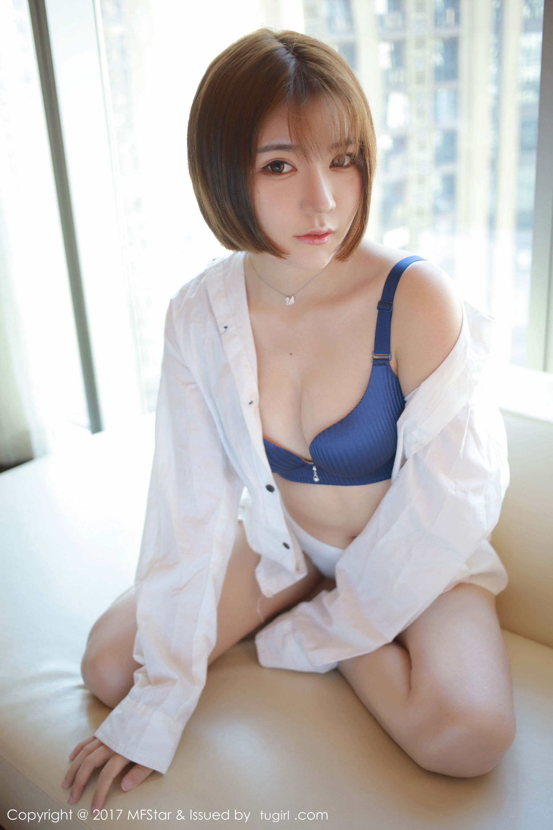 Leng Buding’s “Sexy Shirt and Lace Temptation” [Model Academy MFSTAR] VOL.089