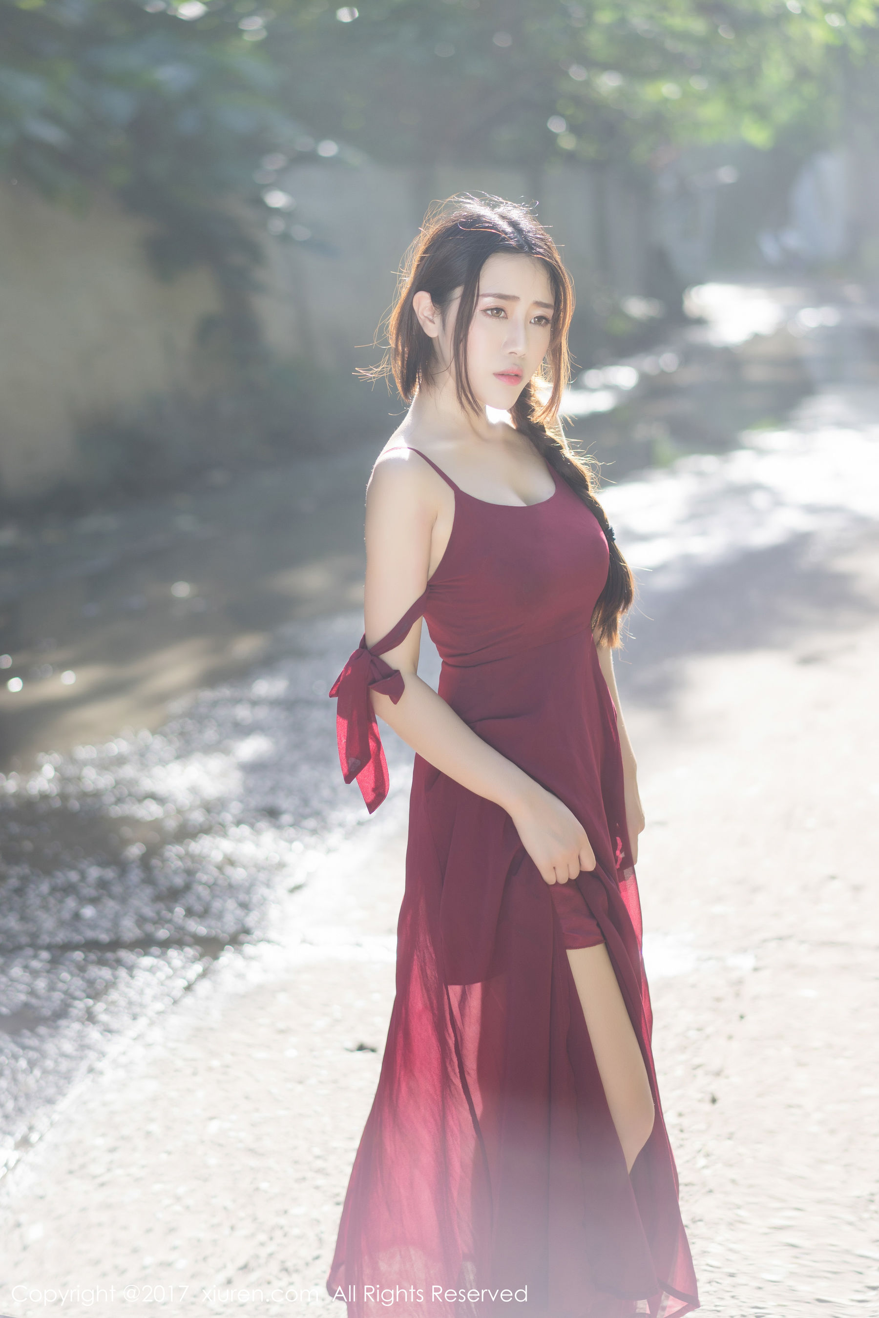 Doudou Liang Youlina Outdoor Fresh, Interior Sexy Close Xiuren No.814