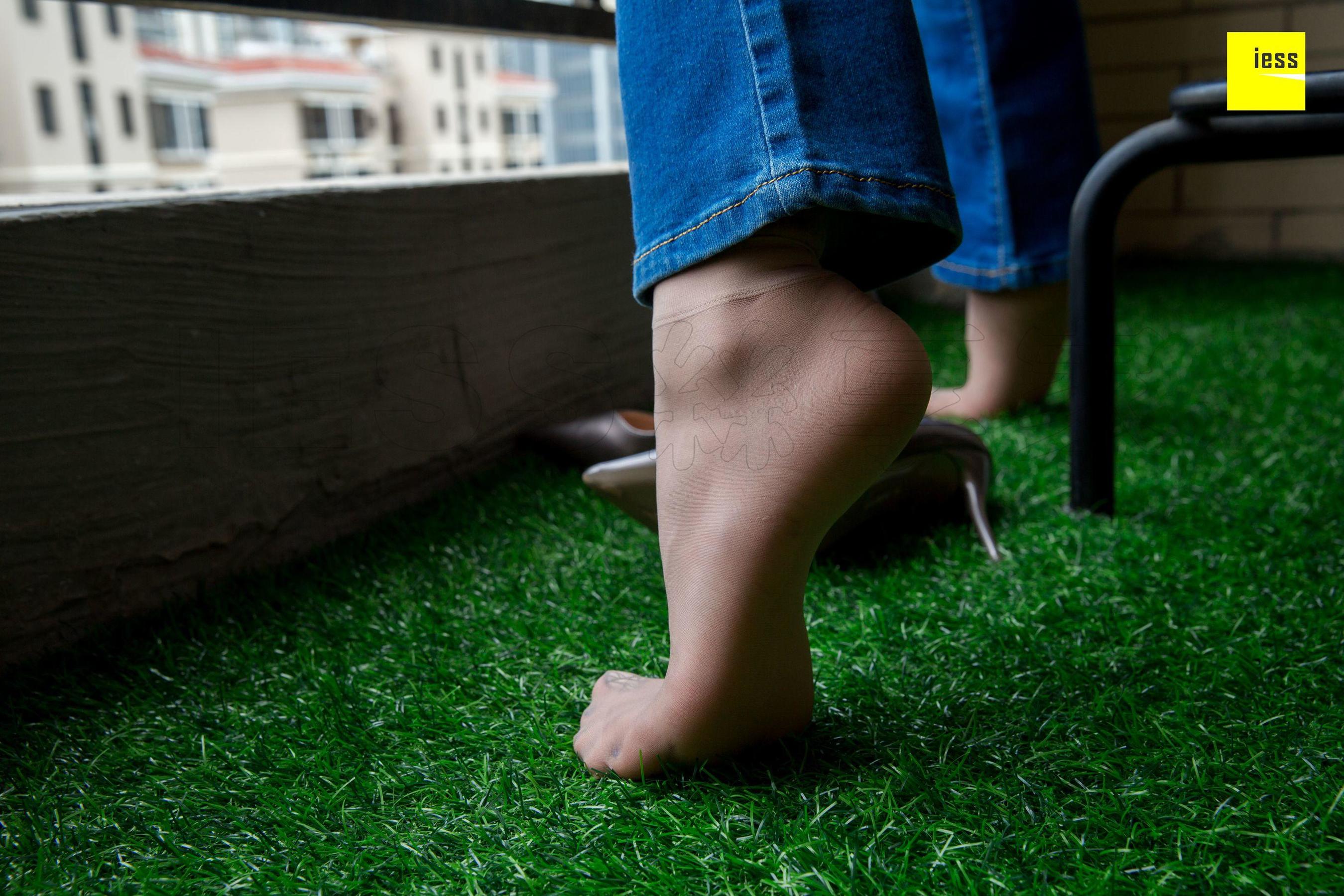 Spicy Mom Junjun The Bar Mom's Fan Toules Pants Short Silk Different Thoughts to IESS Silk House 236