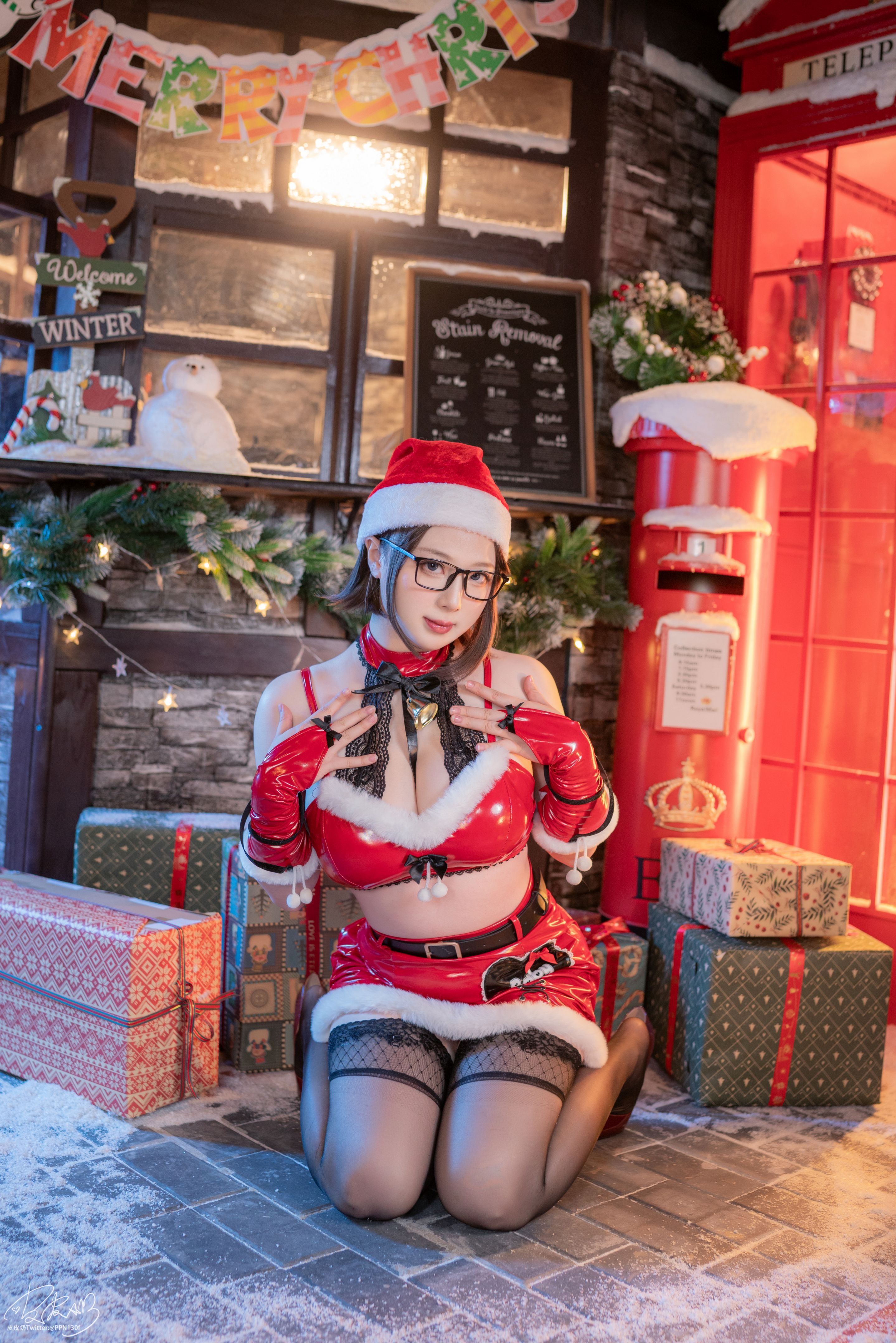 Pippi milk is cute -Christmas idiot girl 60p1v -1.06g