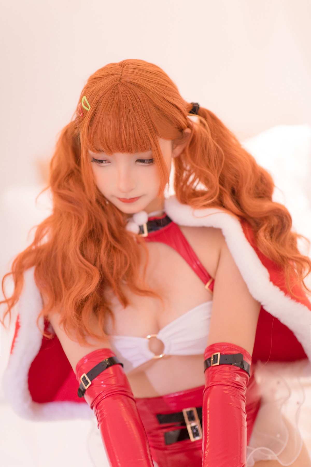 Kagurazaka Mafuyu Cosplay Christmas Queen 圣诞