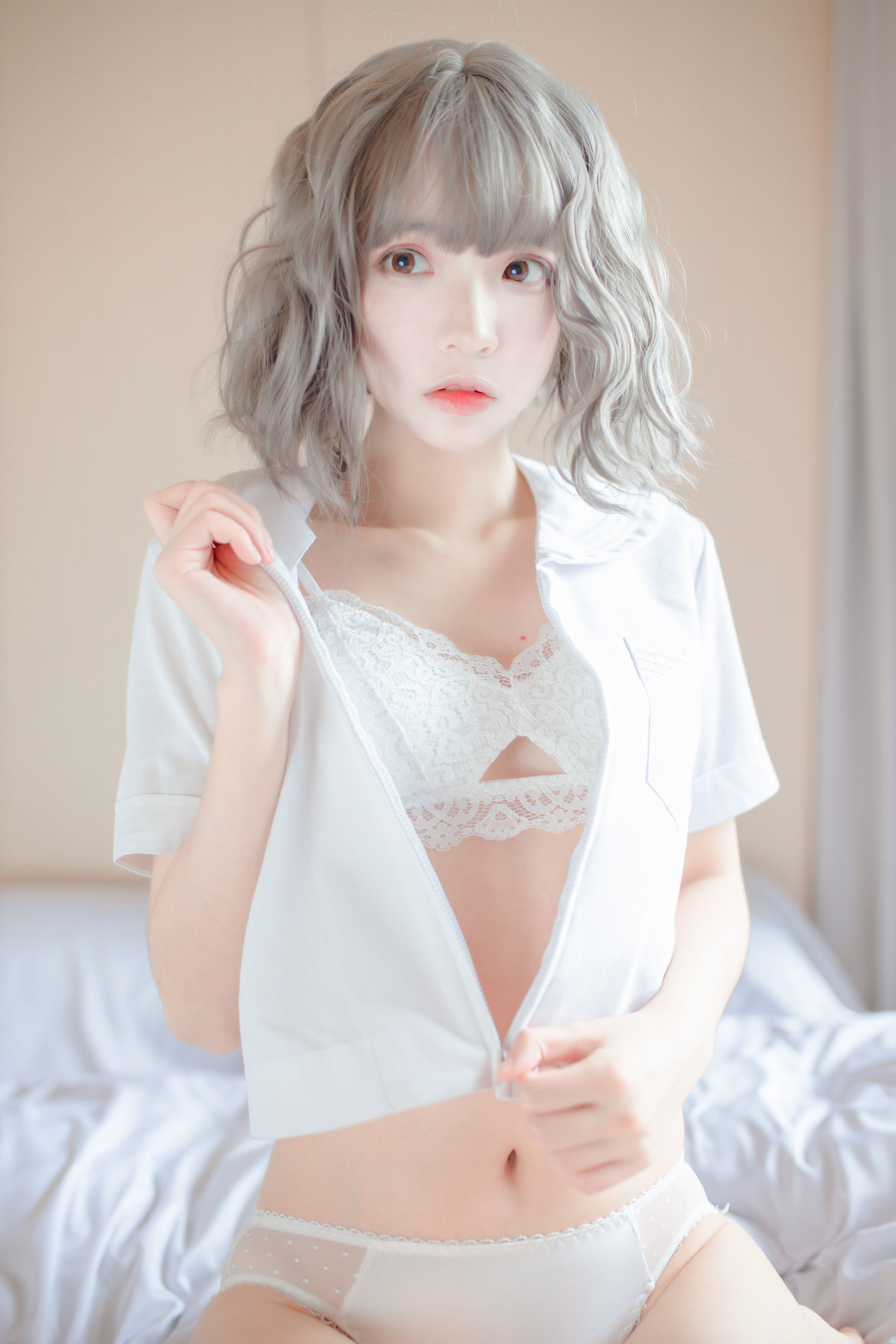 Net Red Coser Crazy Cat SS -Thinking Underwear