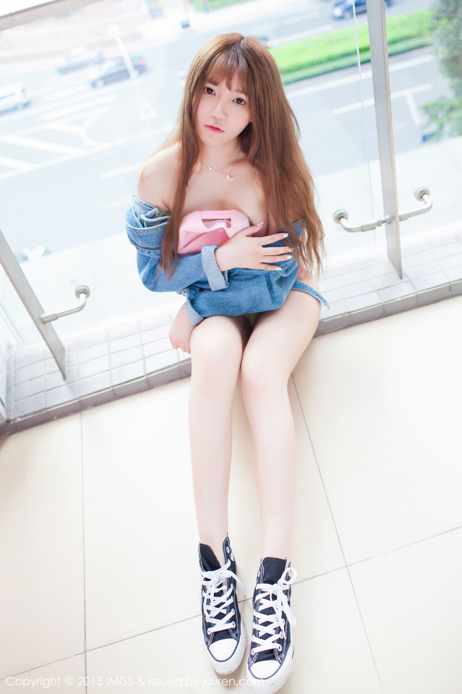 Xiaobao Sauce Cowboy Beauty Girl Ai Mishe IMISS VOL.026