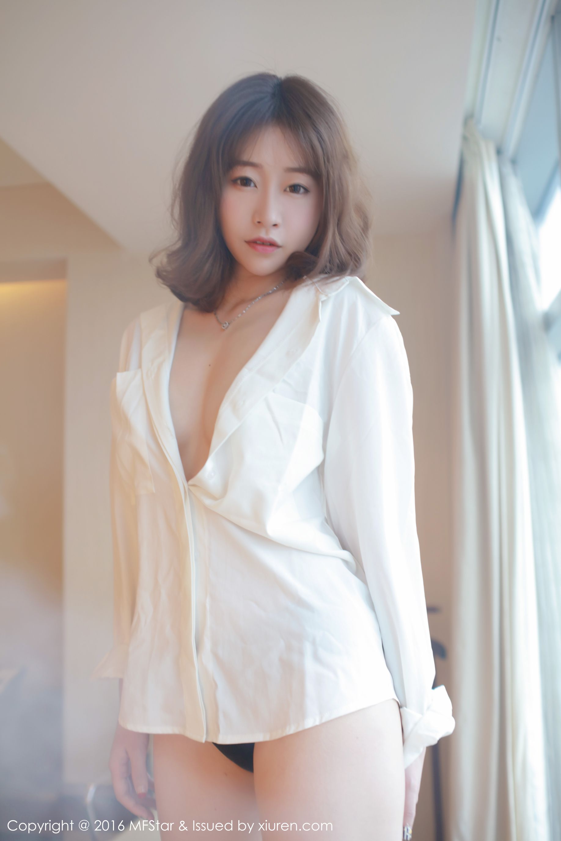 Chen Siyu Mango The Seduced Breast Enhancement and Copy Legs Model College MFSTAR VOL.066
