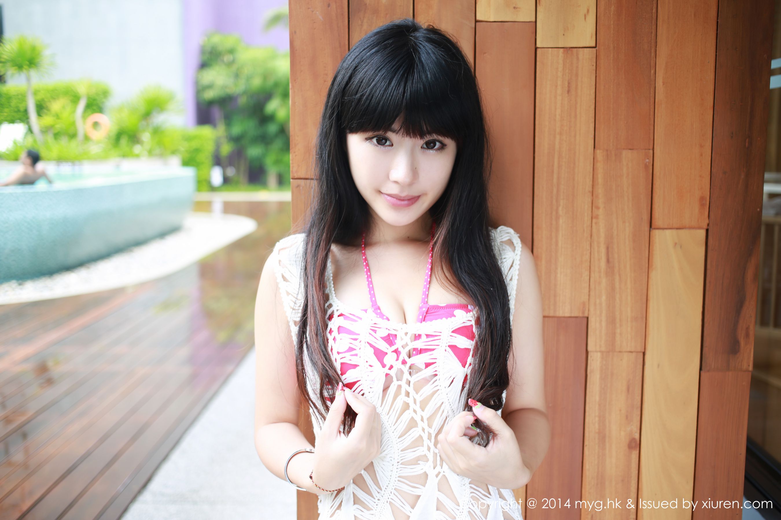 Liu Xueni Verna The First Set of Thailand Travel Miyuan Pavilion Mygirl VOL.019