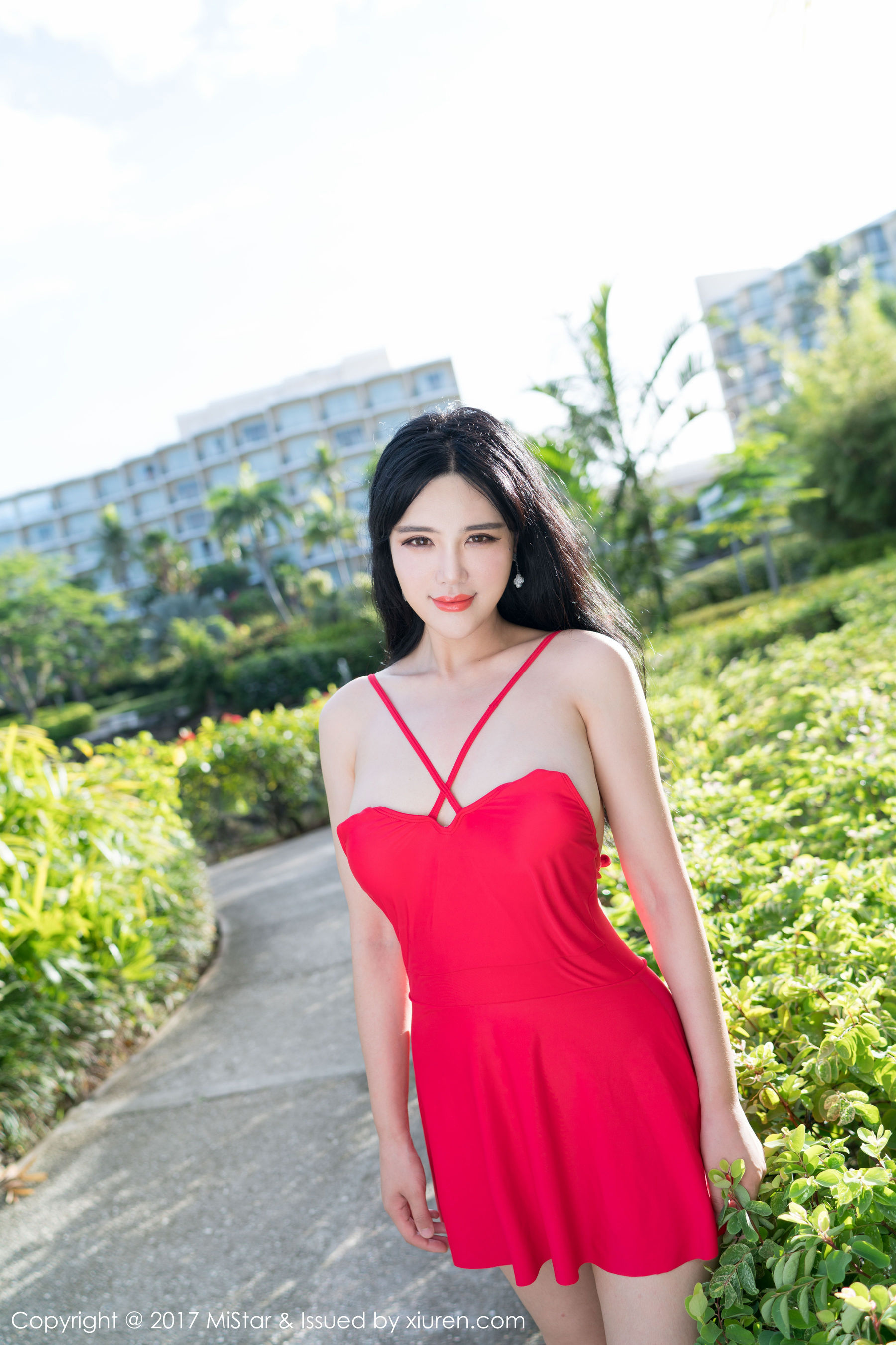 Liu Yier's Saipan Travel Shooting first set Meiyan Club MISTAR Vol.176