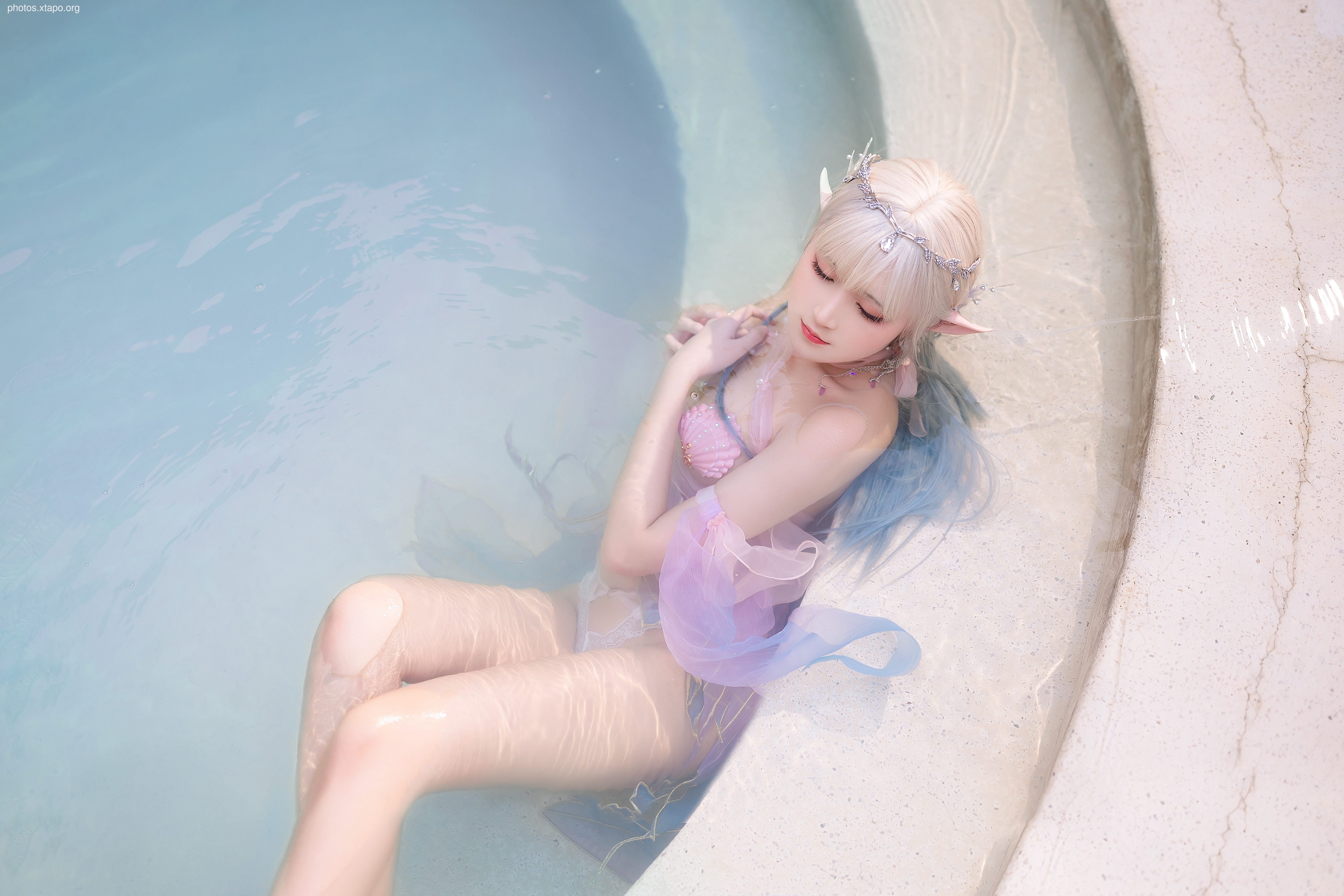 Three Degree_69 Hot Spring Mermaid X Shell