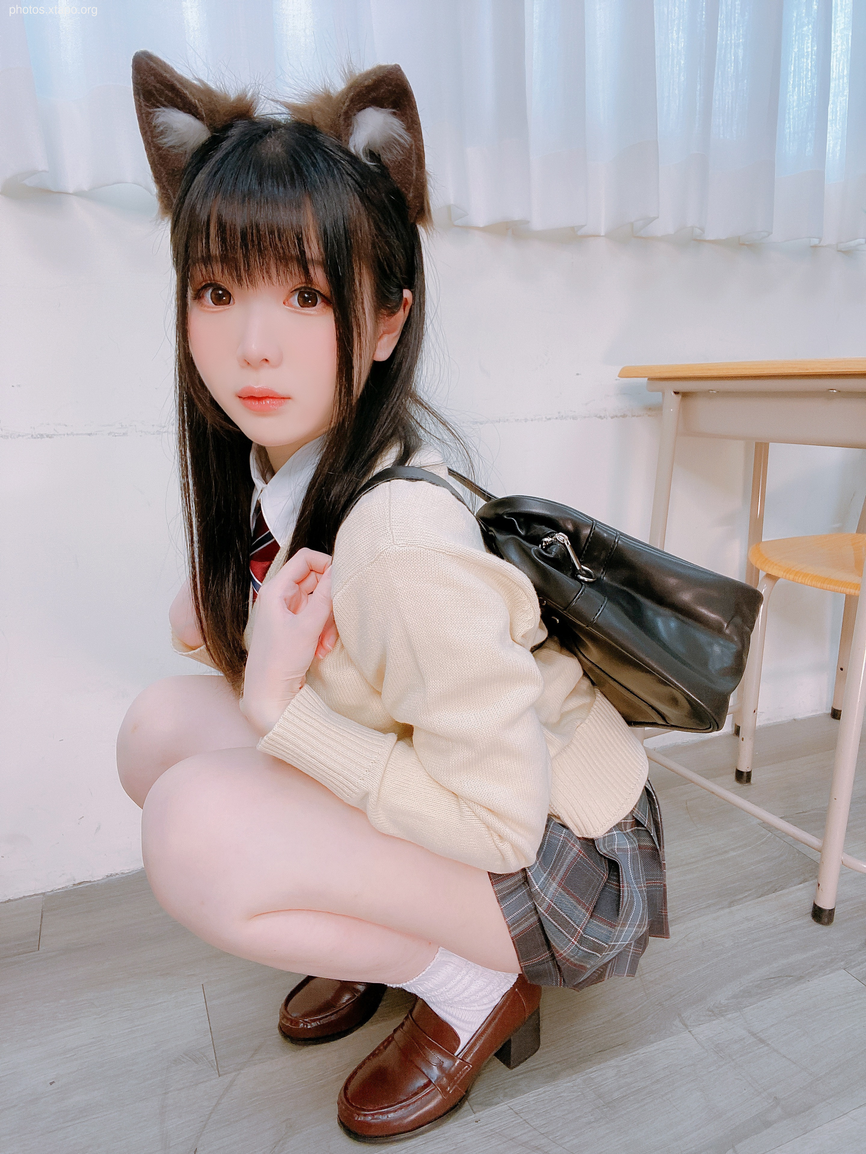 2022-07-24 Cat ear uniform 🐱