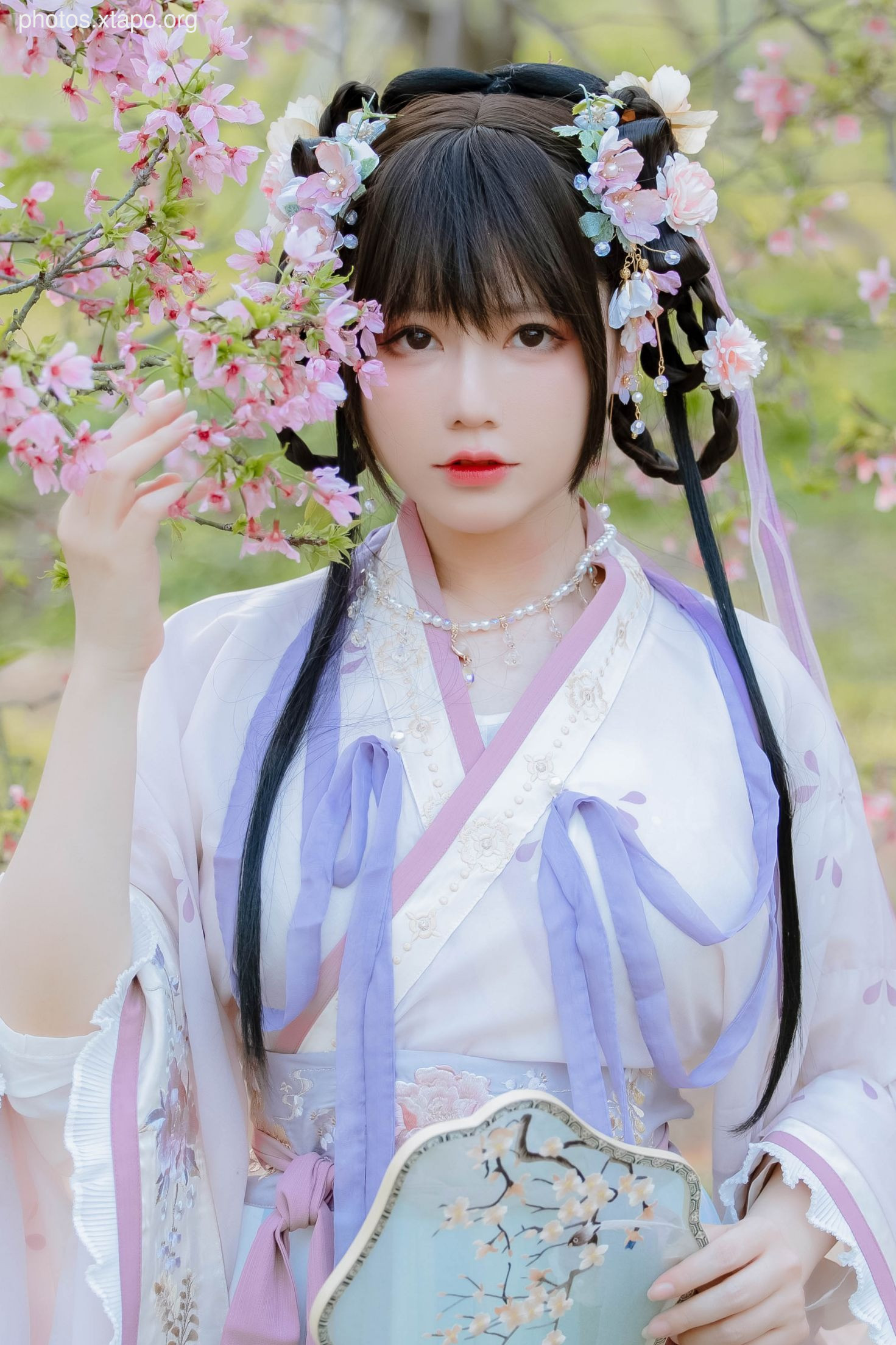 Meow Nyako -Sakura Hanfu Flower God Pray 52P -219MB