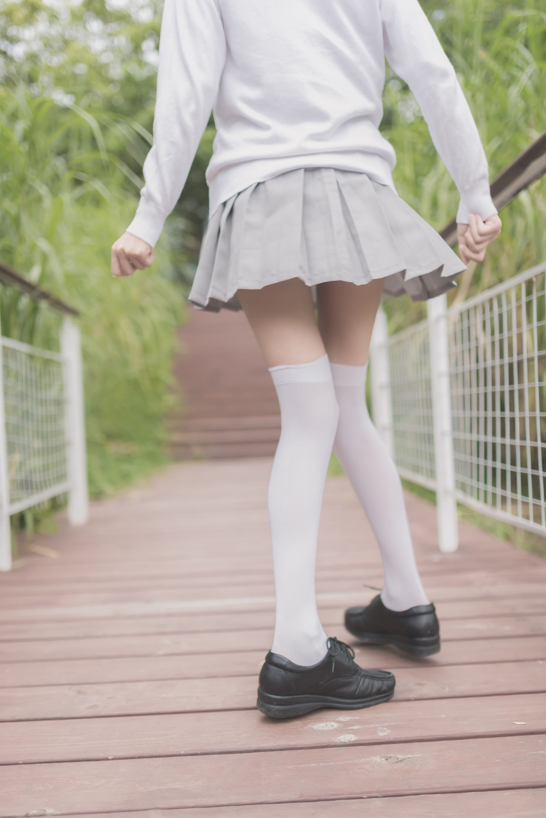 Field of Wind No.144 JK girls outdoor extreme temptation