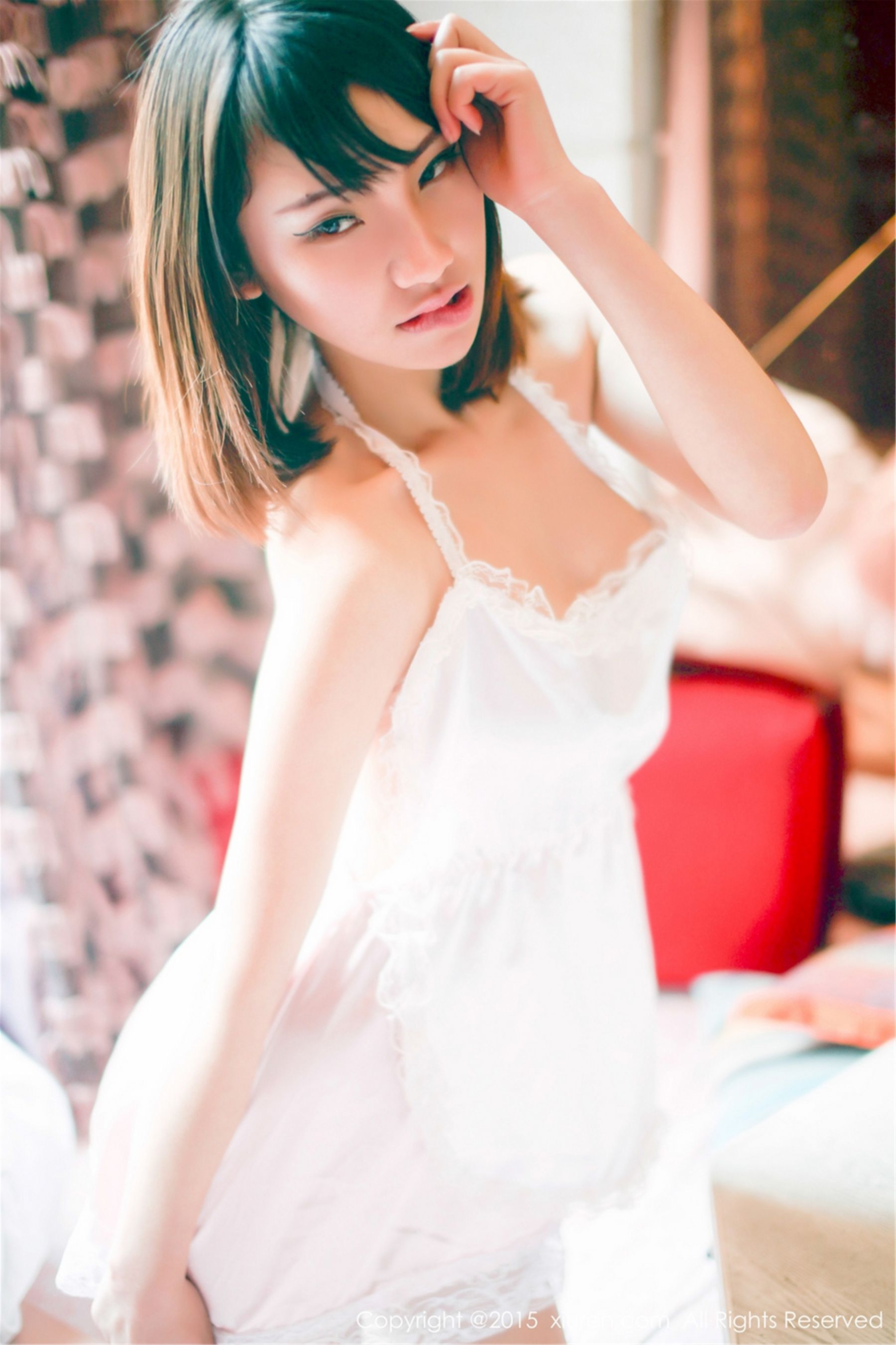 Yan Qianqian Cindy Squeezing BreastPaper Series Xiuren No.270