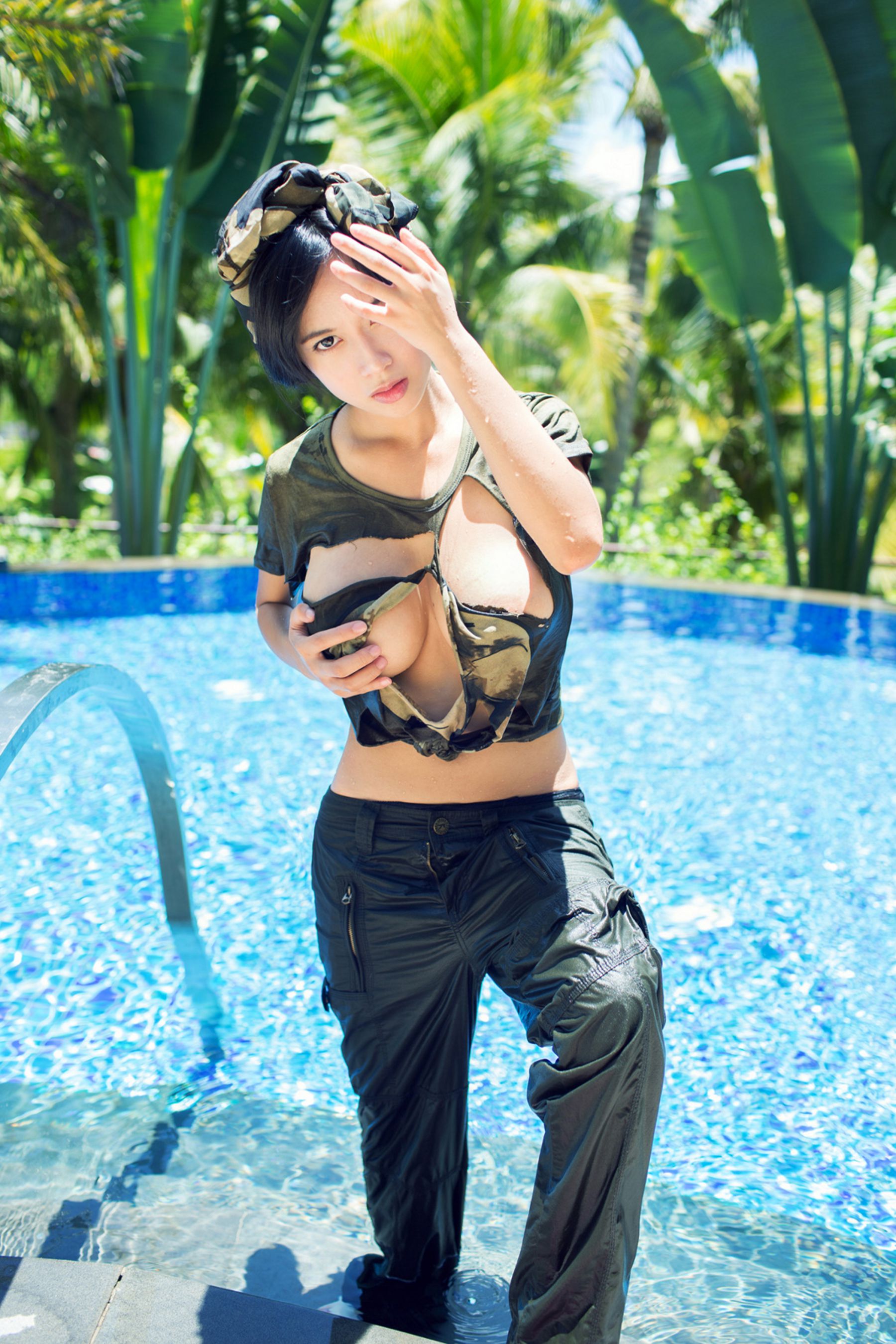 Huang Ke Low -key Big Breast Red Push Girl Tuigirl No.041