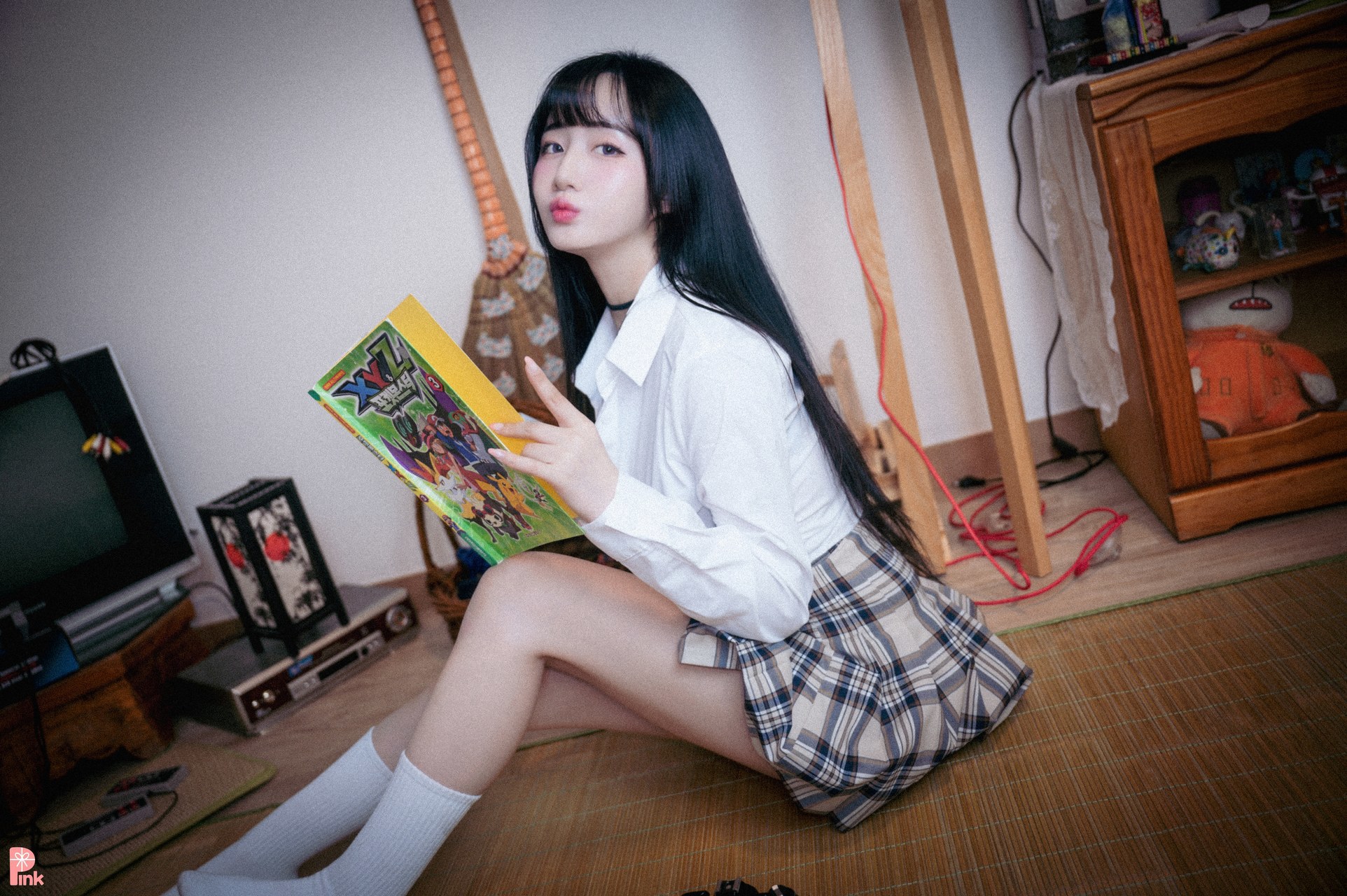 Han Jina Han Jina, [PINK] Jina's School Uniform Life (Bright Ver)