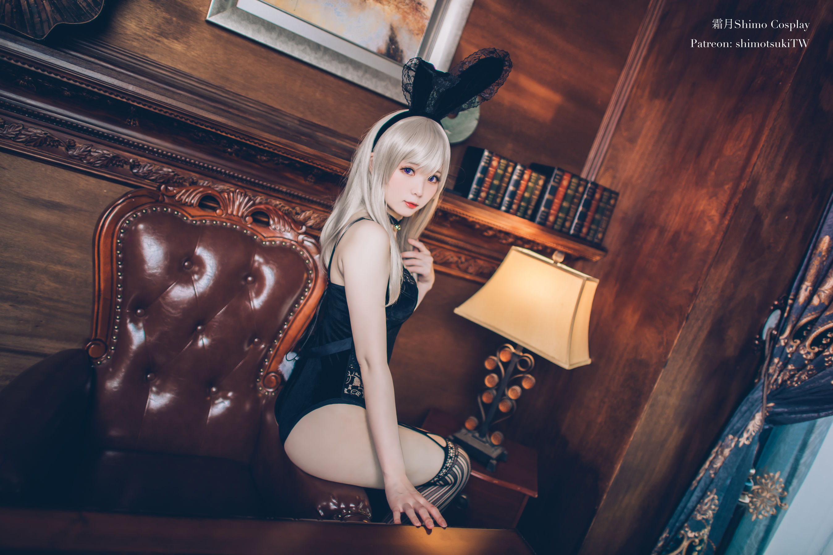 [COS Welfare] Weibo Girl Paper Cream SHIMO -Black Rabbit