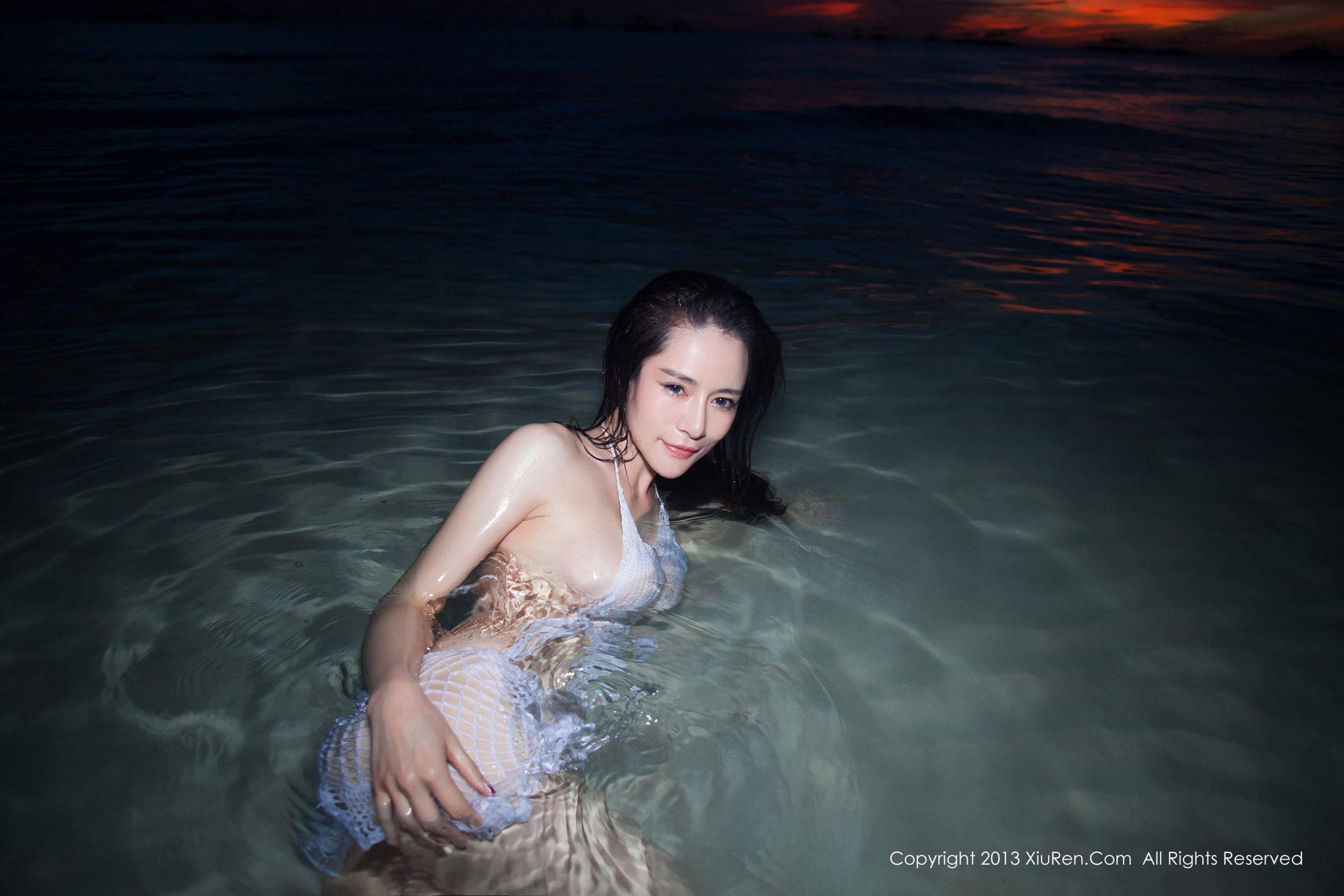 nancy small -seaside beautiful Bikini series Xiuren No.069