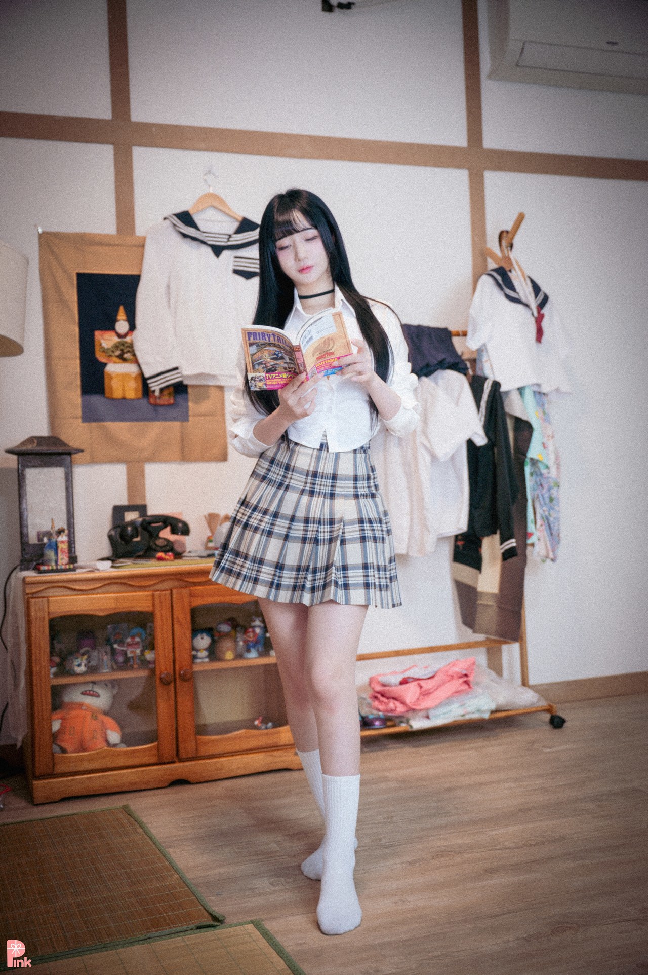 Han Jina Han Jina, [PINK] Jina's School Uniform Life (Bright Ver)