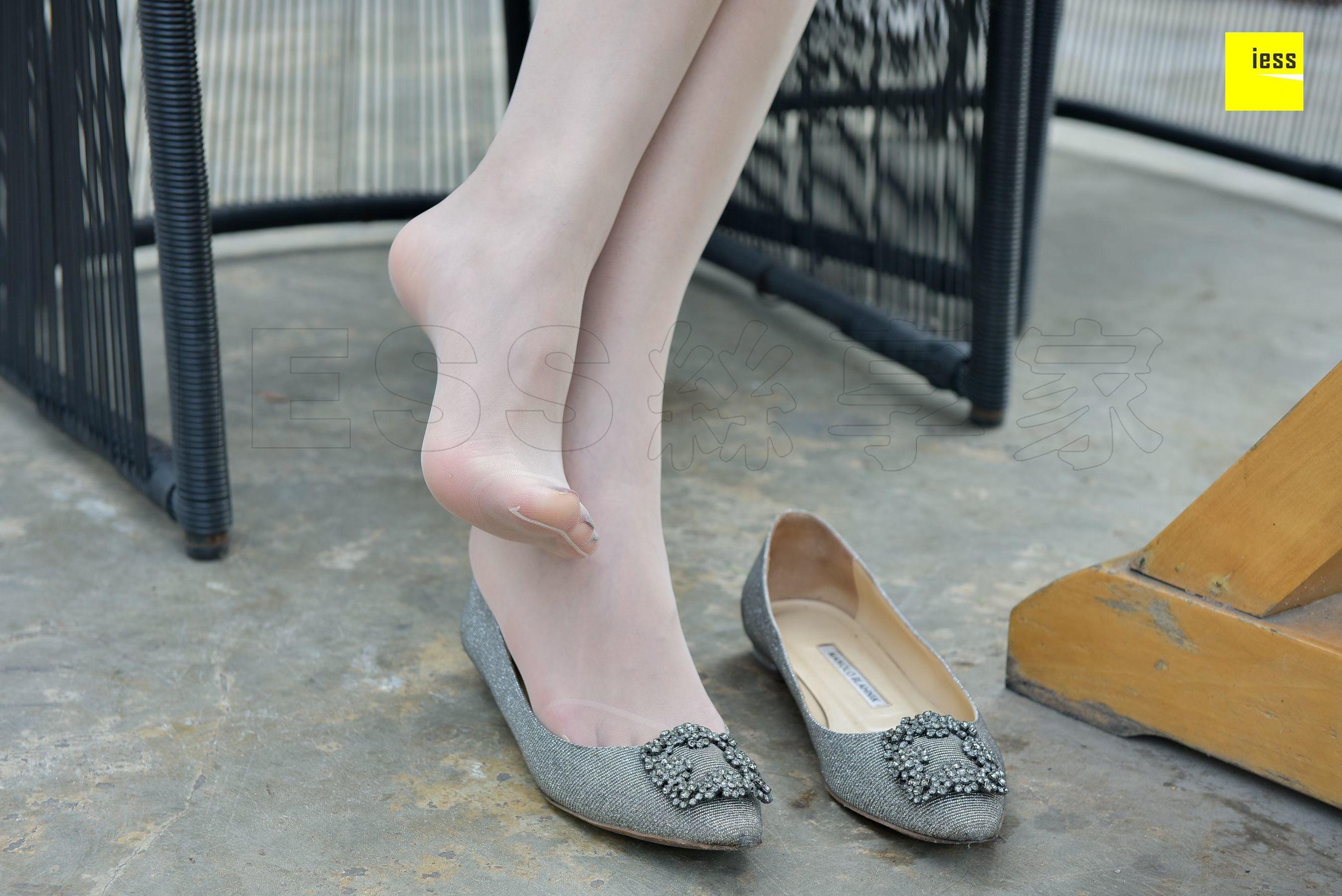 Seven -seven Silver flat shoe shreds Different Thoughts to IESS Silk House 258