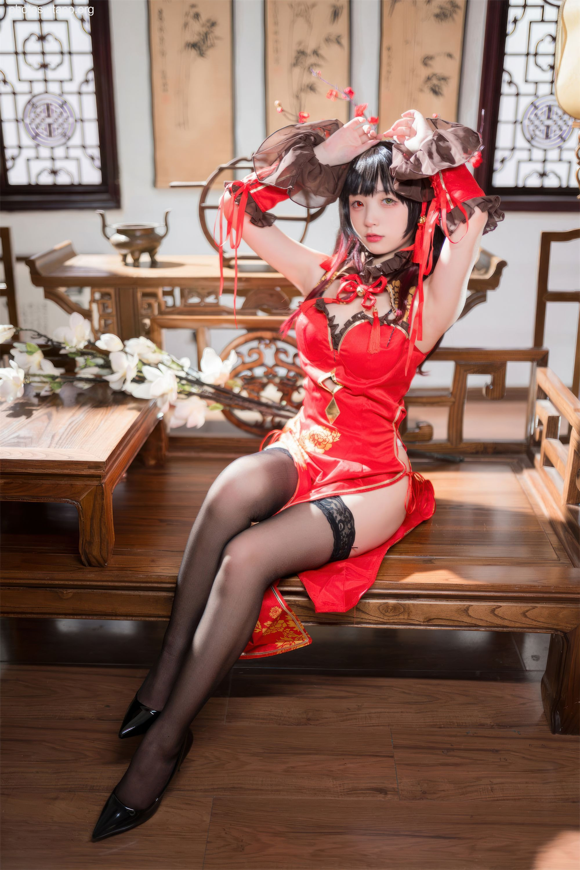 Flower Bell Tokisaki Kurumi Cheongsam 66P