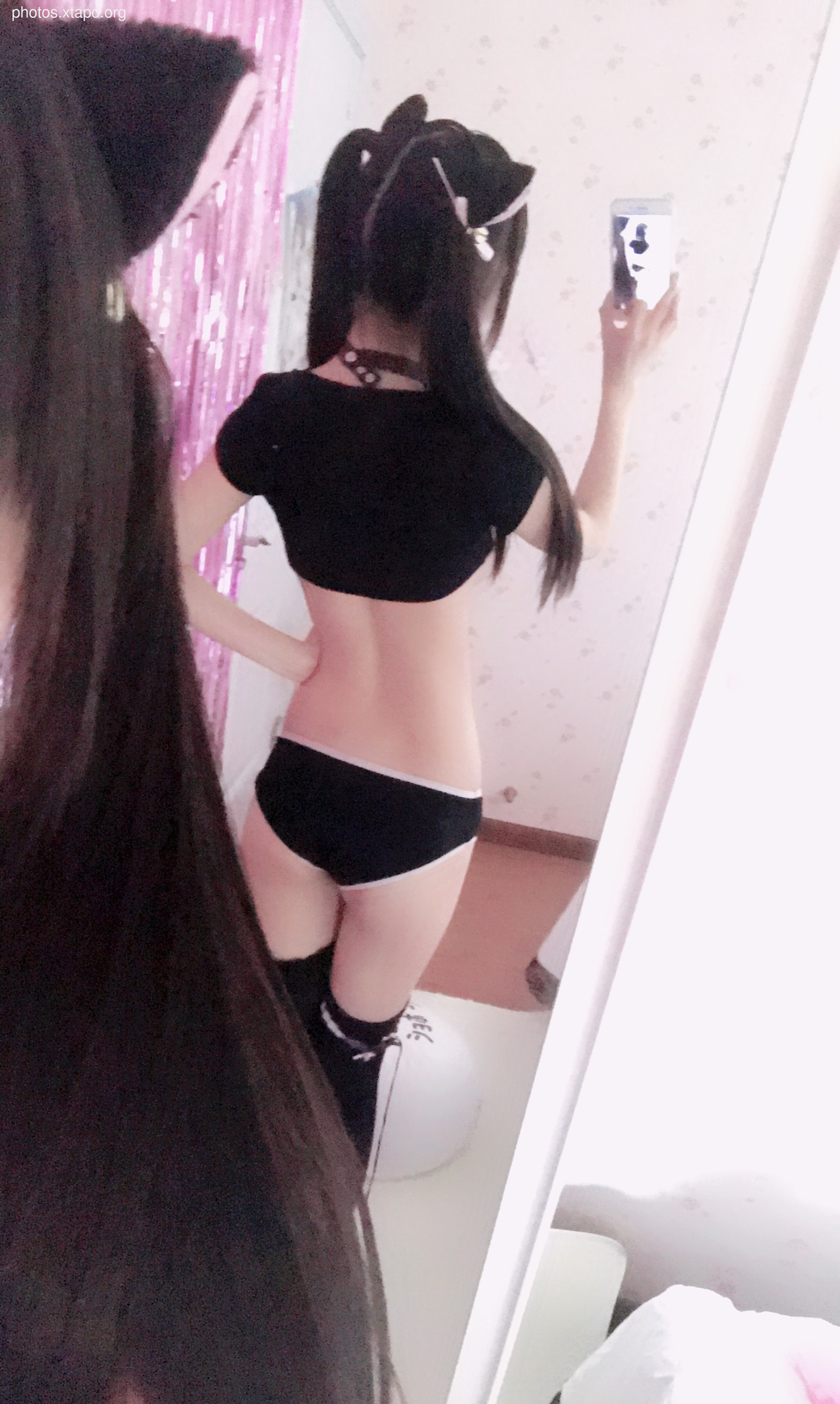 Double Ponytail Girls Saigao -2022 Spring Festival Special -Black Milk Milk